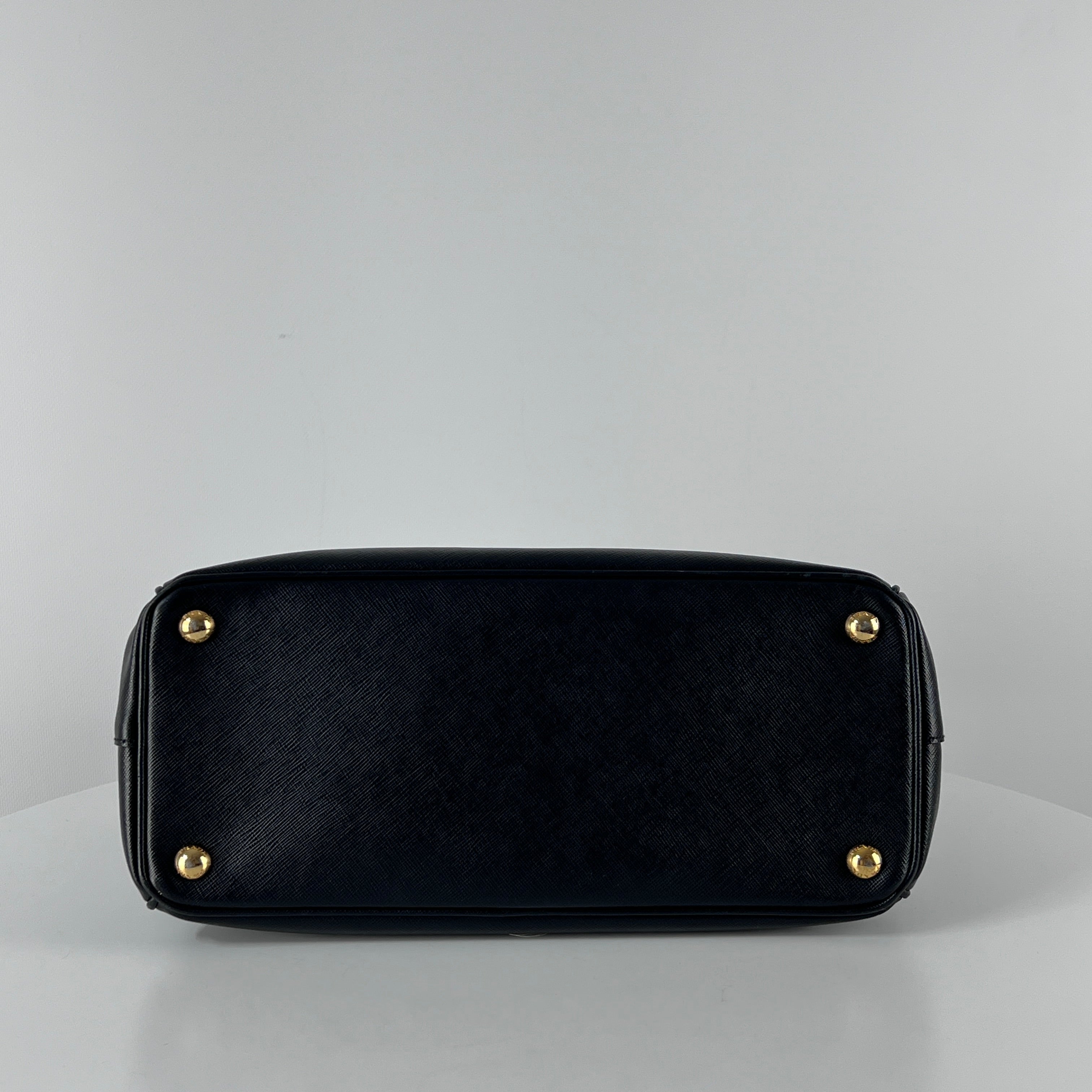Sac à main PRADA Galleria cuir noir