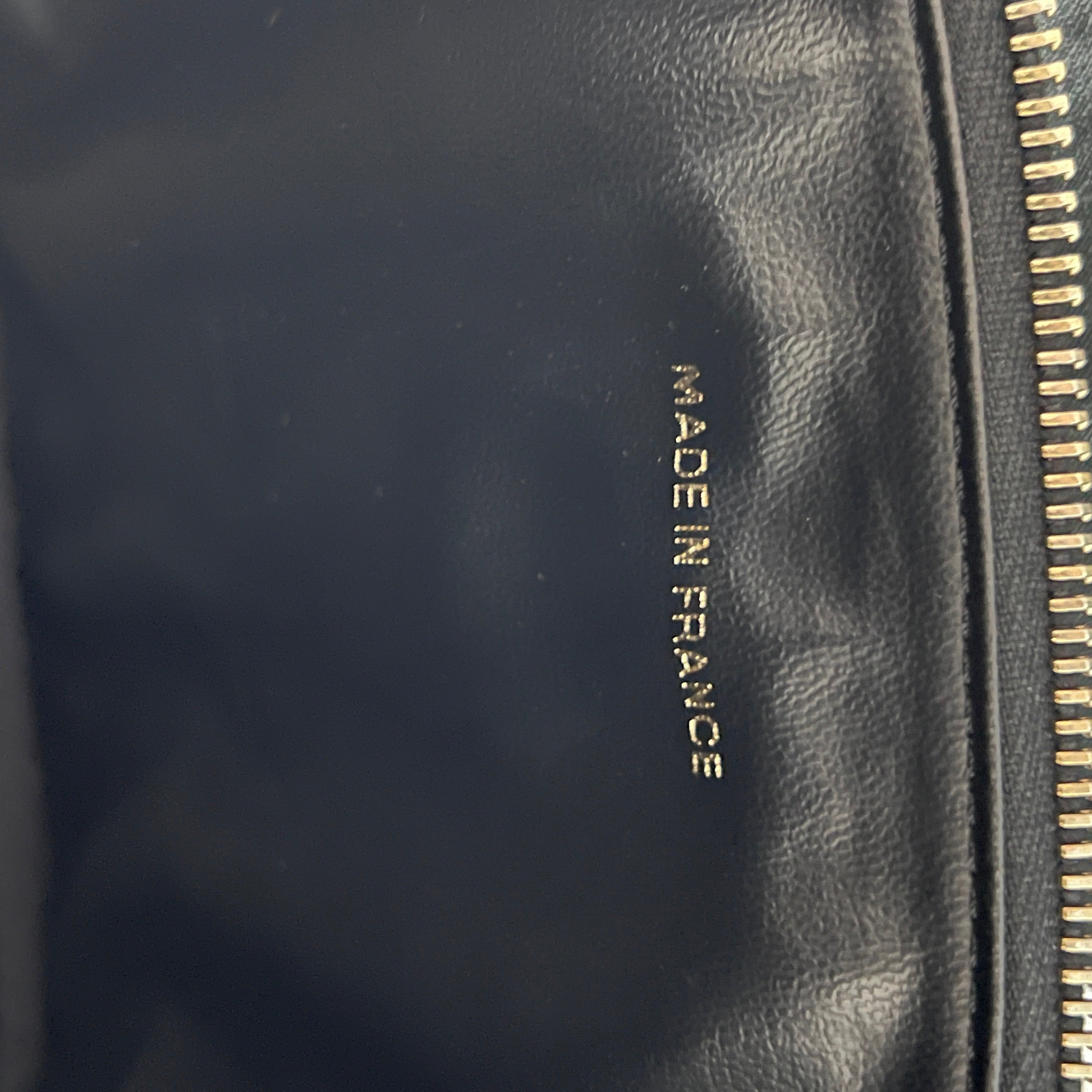 Sac à main CHANEL Vanity cuir noir