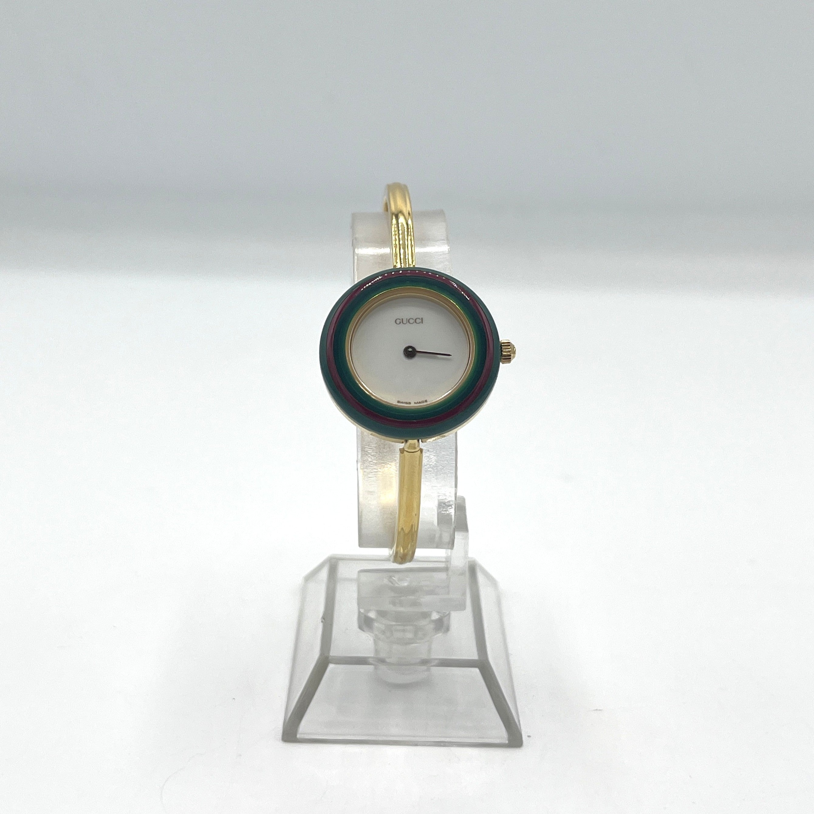 Montre GUCCI 11/12.2 plaqué or doré