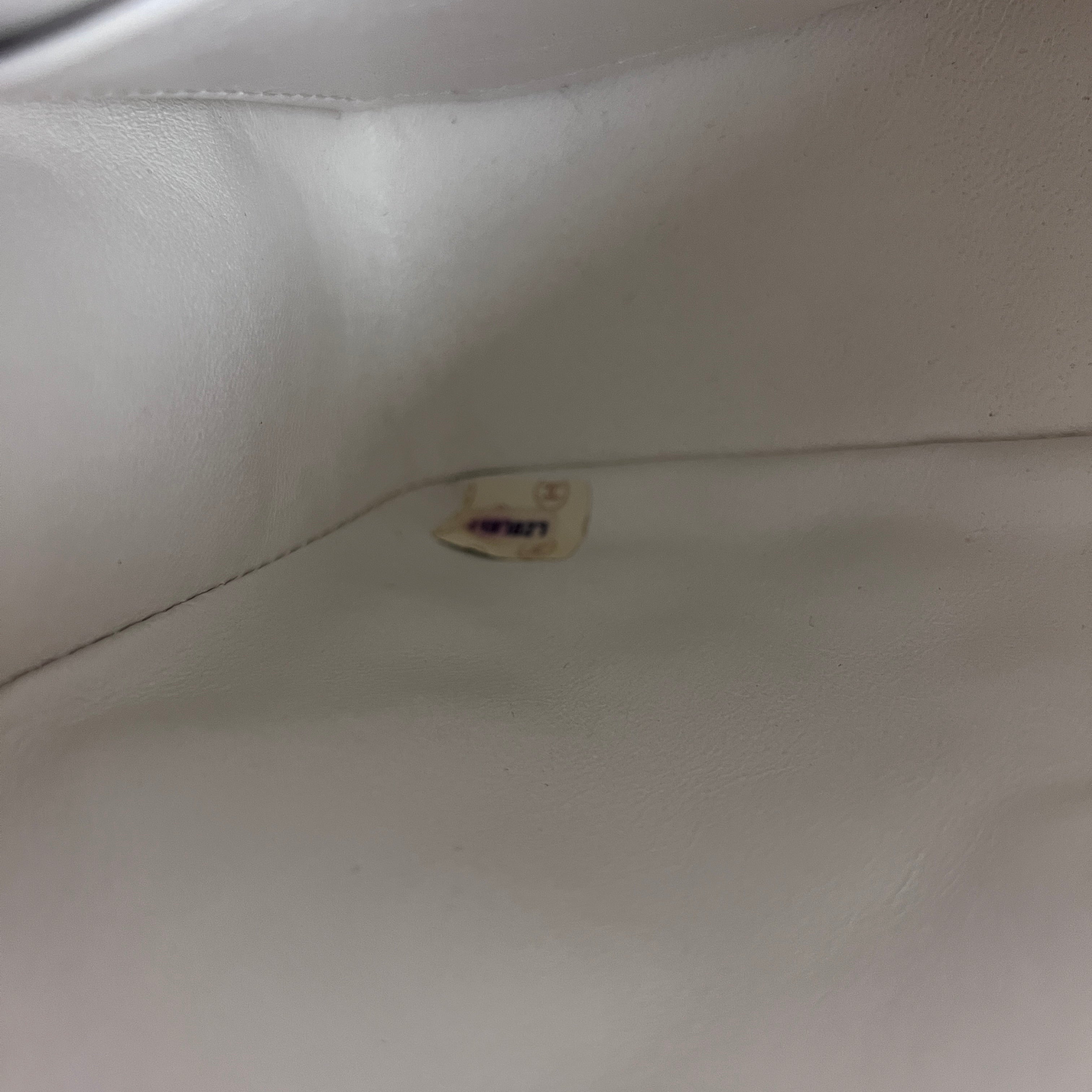 Sac à main CHANEL Timeless Classique Small cuir blanc