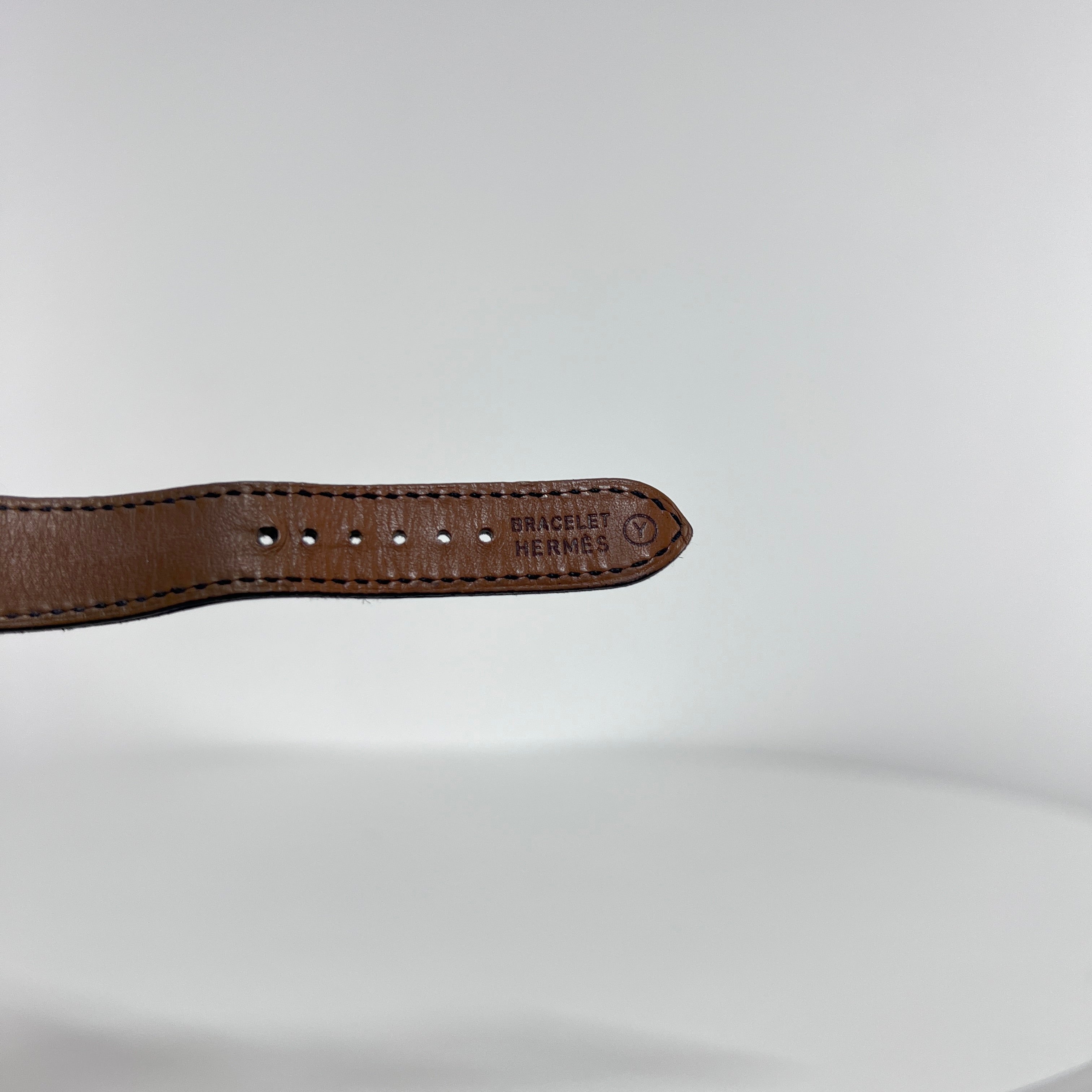 HERMÈS Medor gold-plated watch