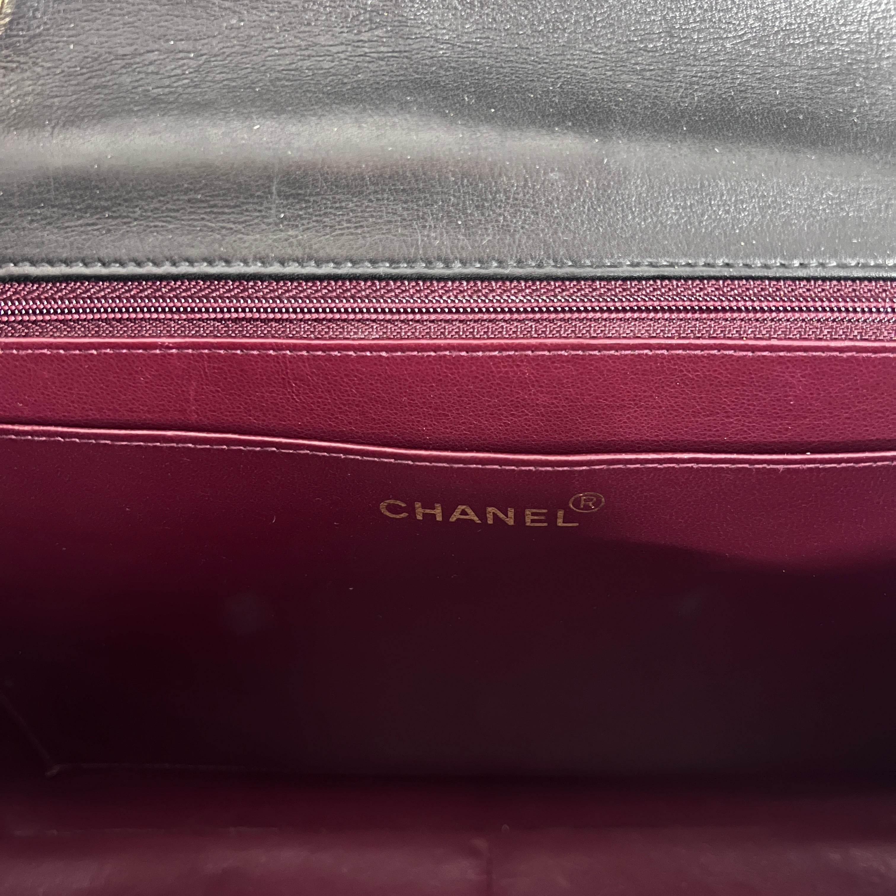 Sac à main CHANEL Timeless Classique Maxi cuir noir