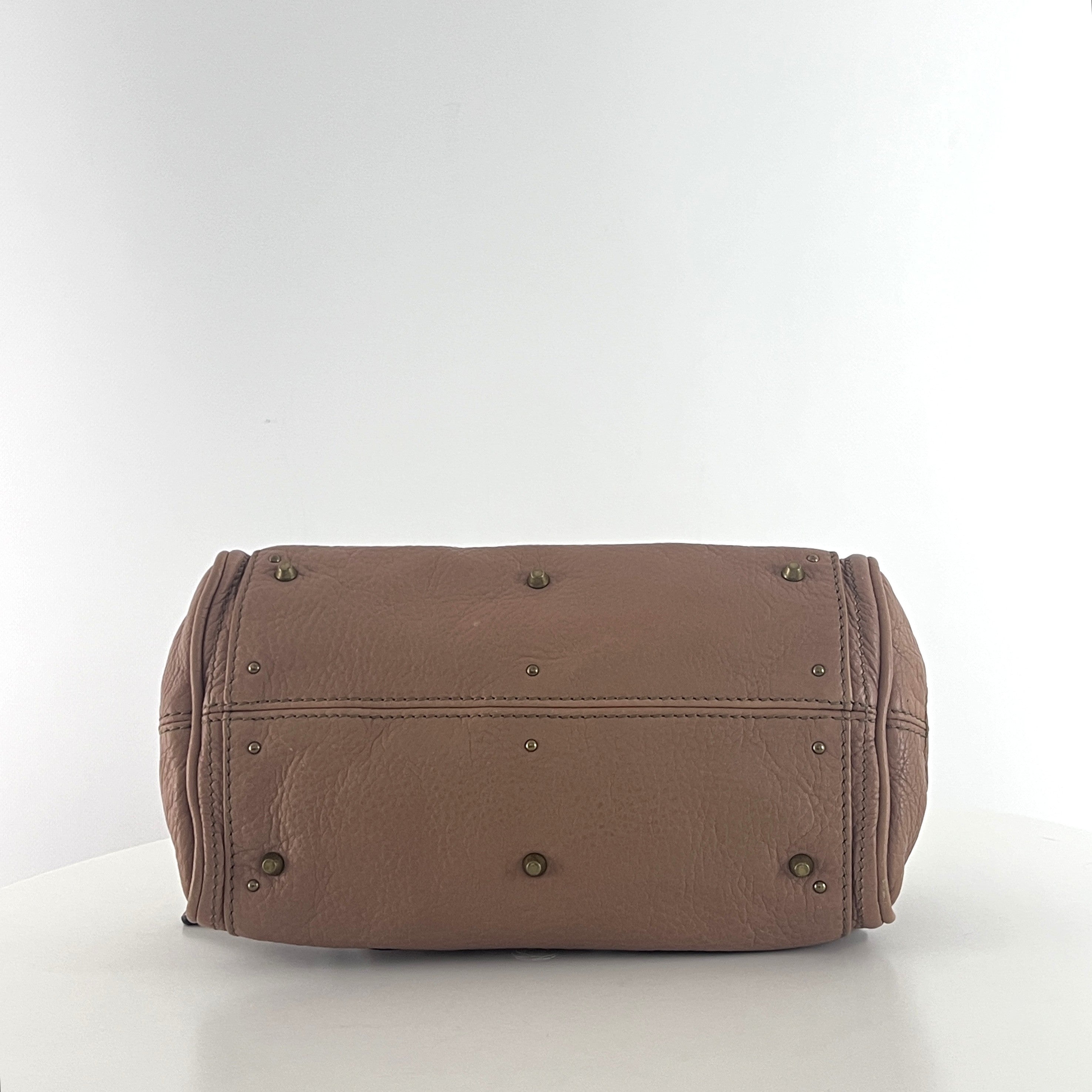 CHLOÉ Paddington brown leather handbag
