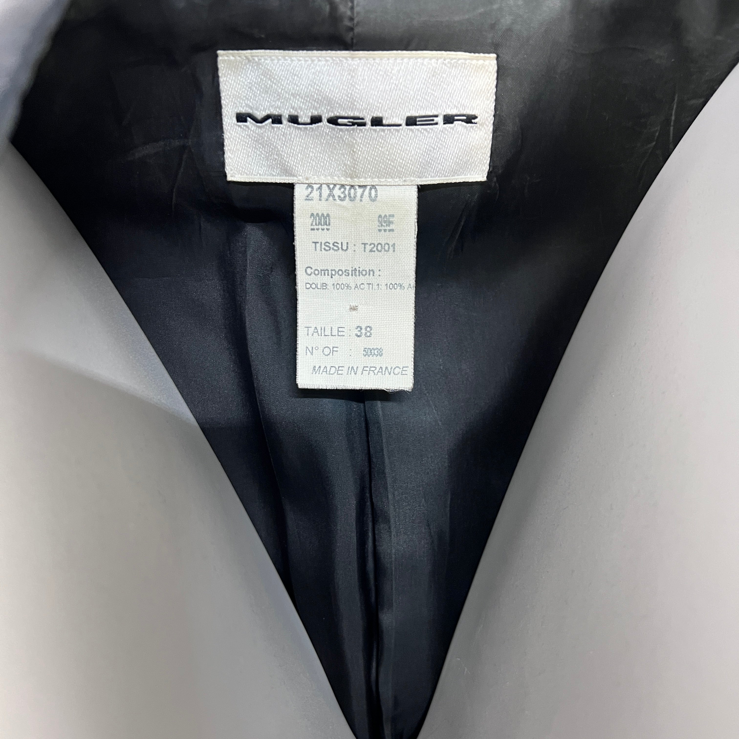Veste MUGLER S - 36 Cuir