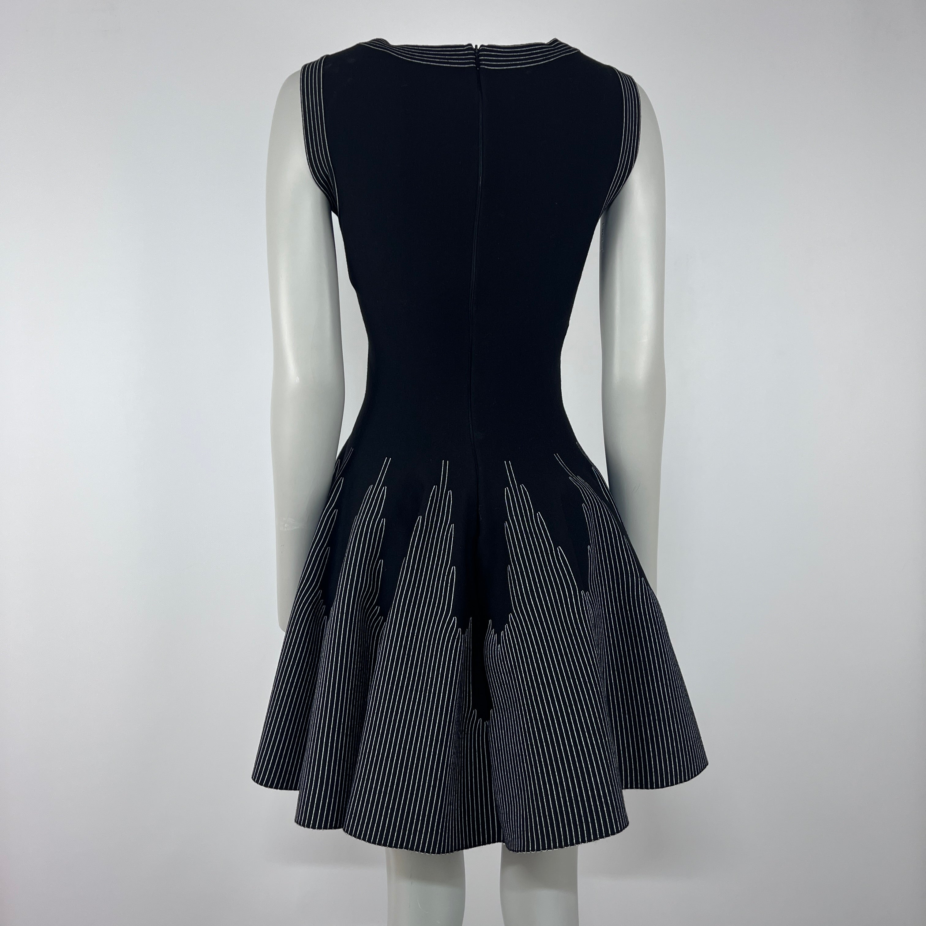 Robe ALAIA XS Laine Noir