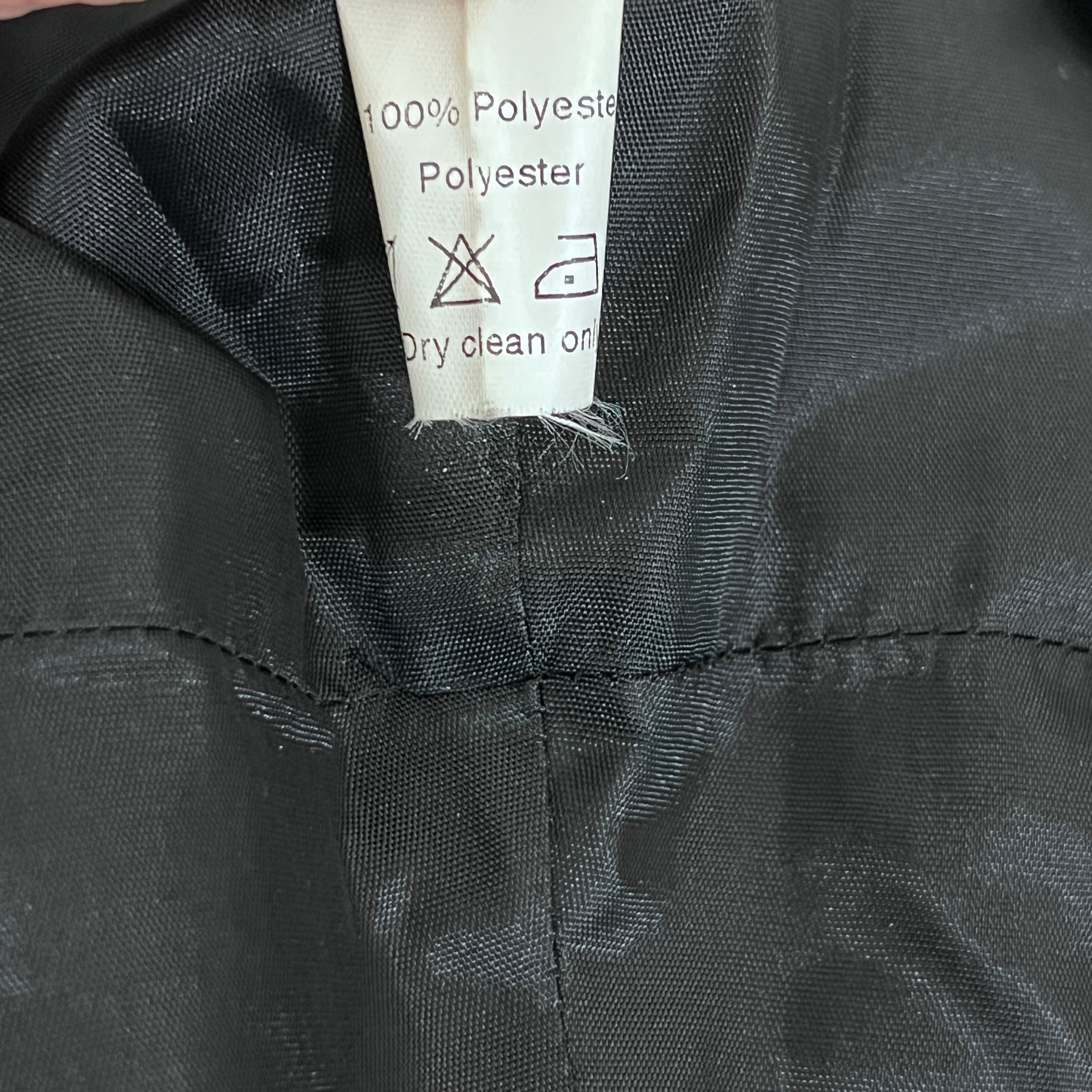 Robe MUGLER S Polyester Noir