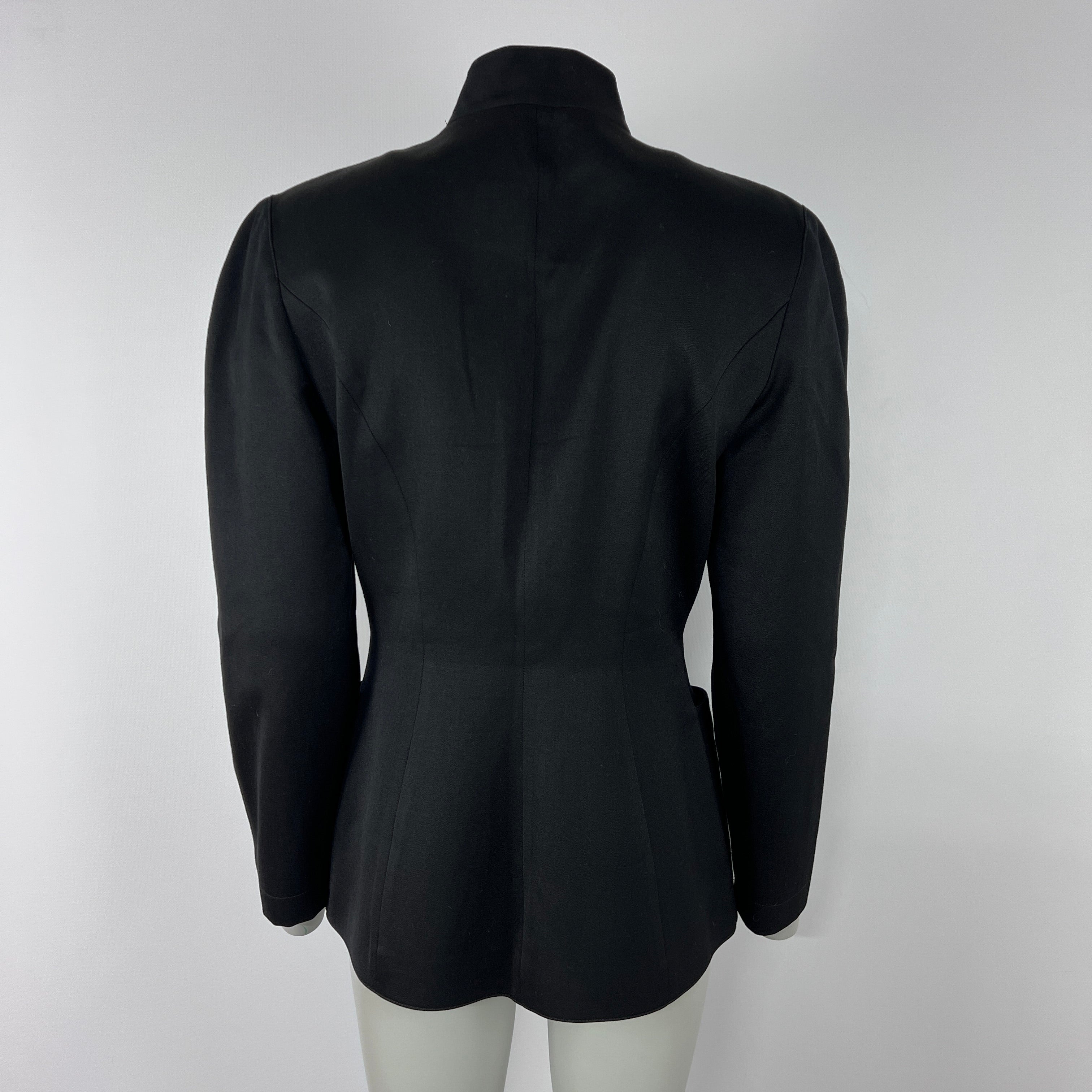 Veste MUGLER S Laine Noir