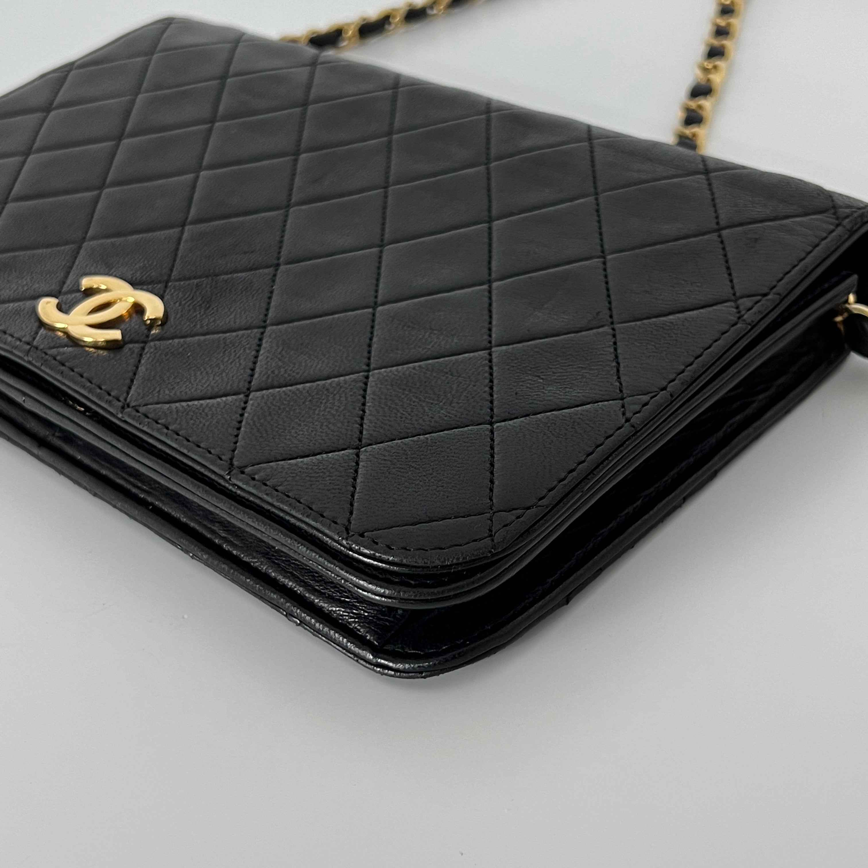 Sac à main CHANEL Timeless WOC Small cuir noir