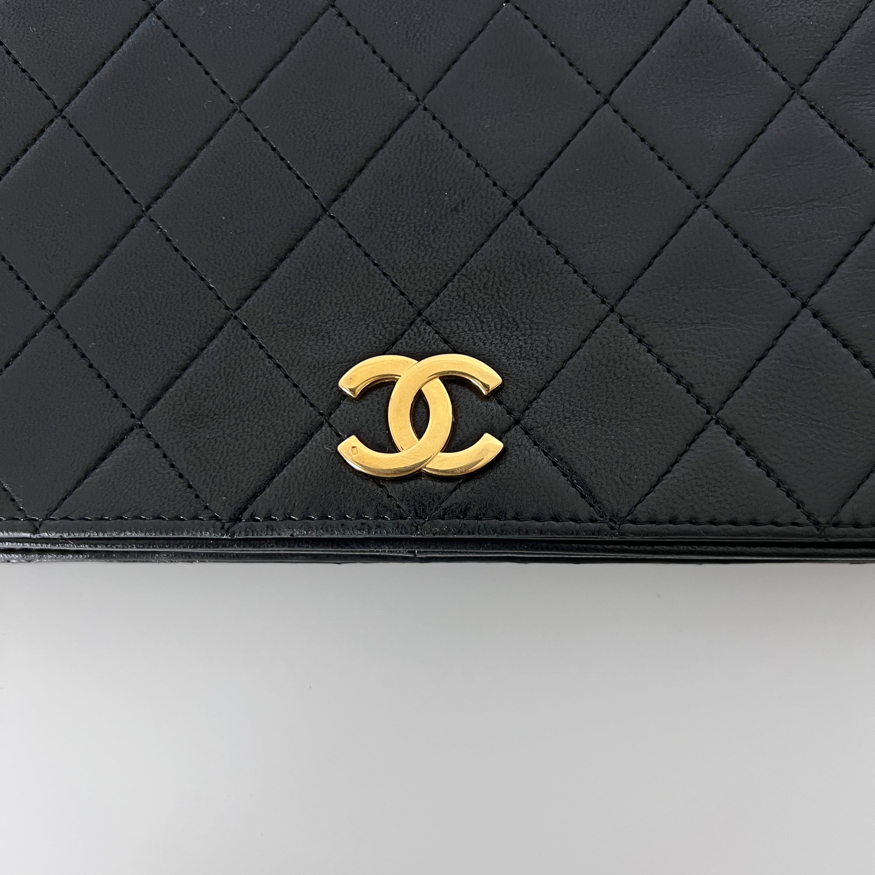 Sac à main CHANEL Timeless WOC Small cuir noir