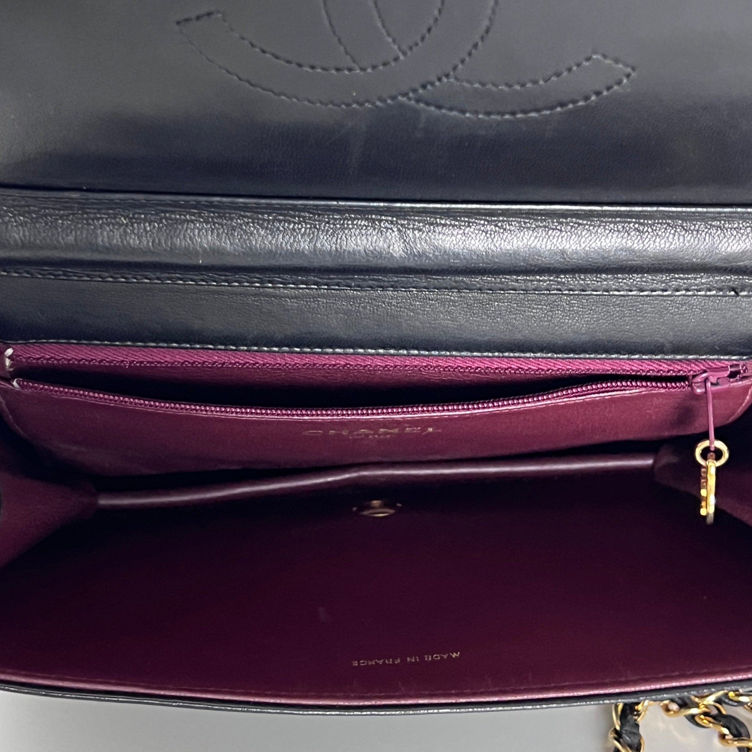 Sac à main CHANEL Timeless WOC Small cuir noir