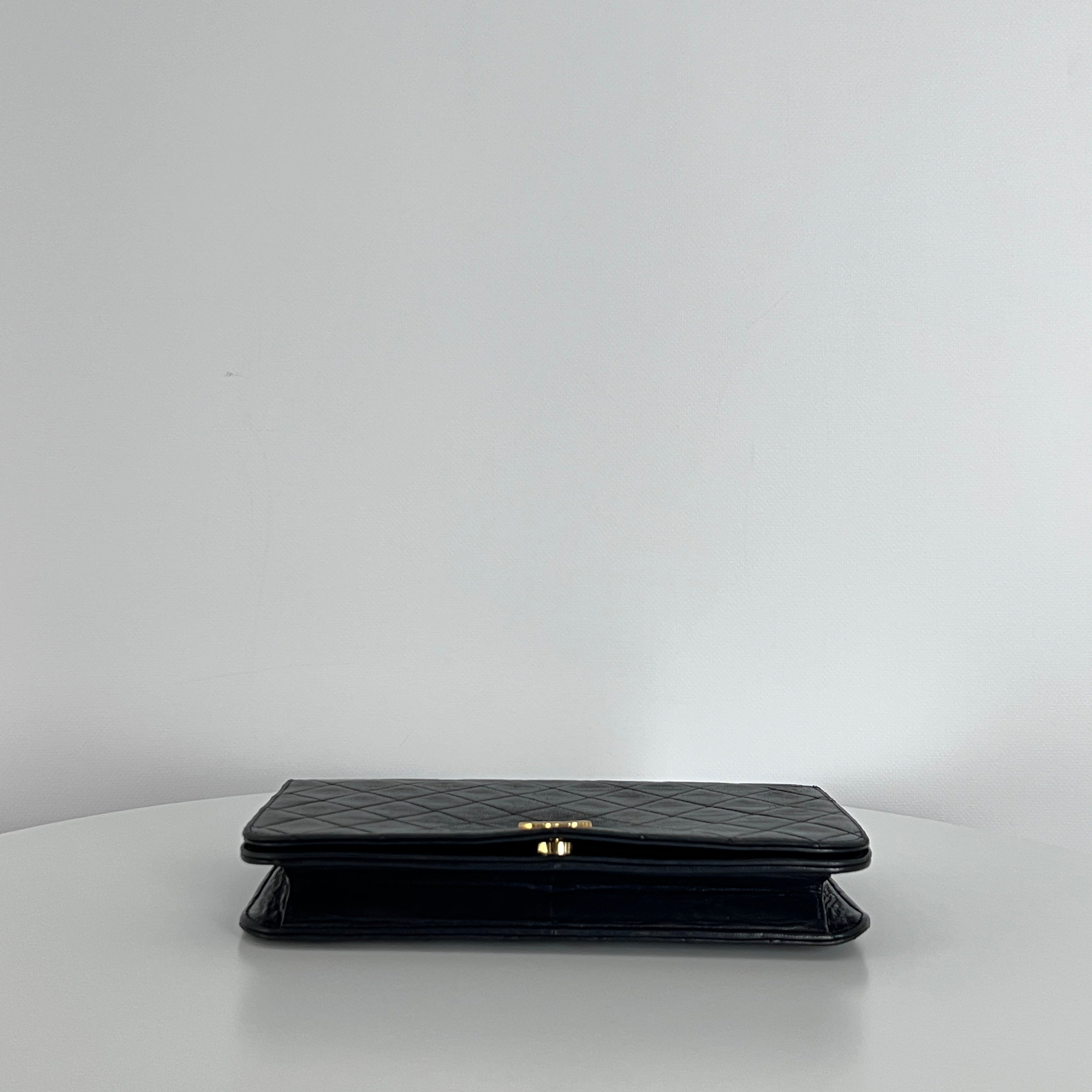 Sac à main CHANEL Timeless WOC Small cuir noir