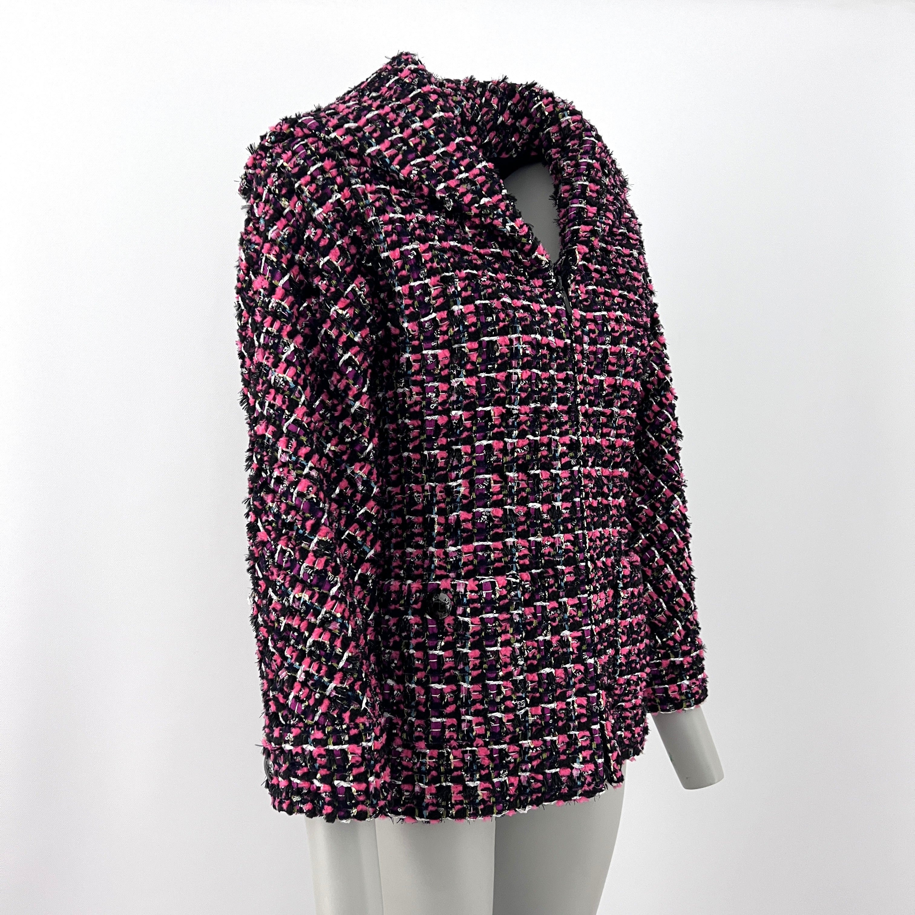 Veste CHANEL S Tweed Rose