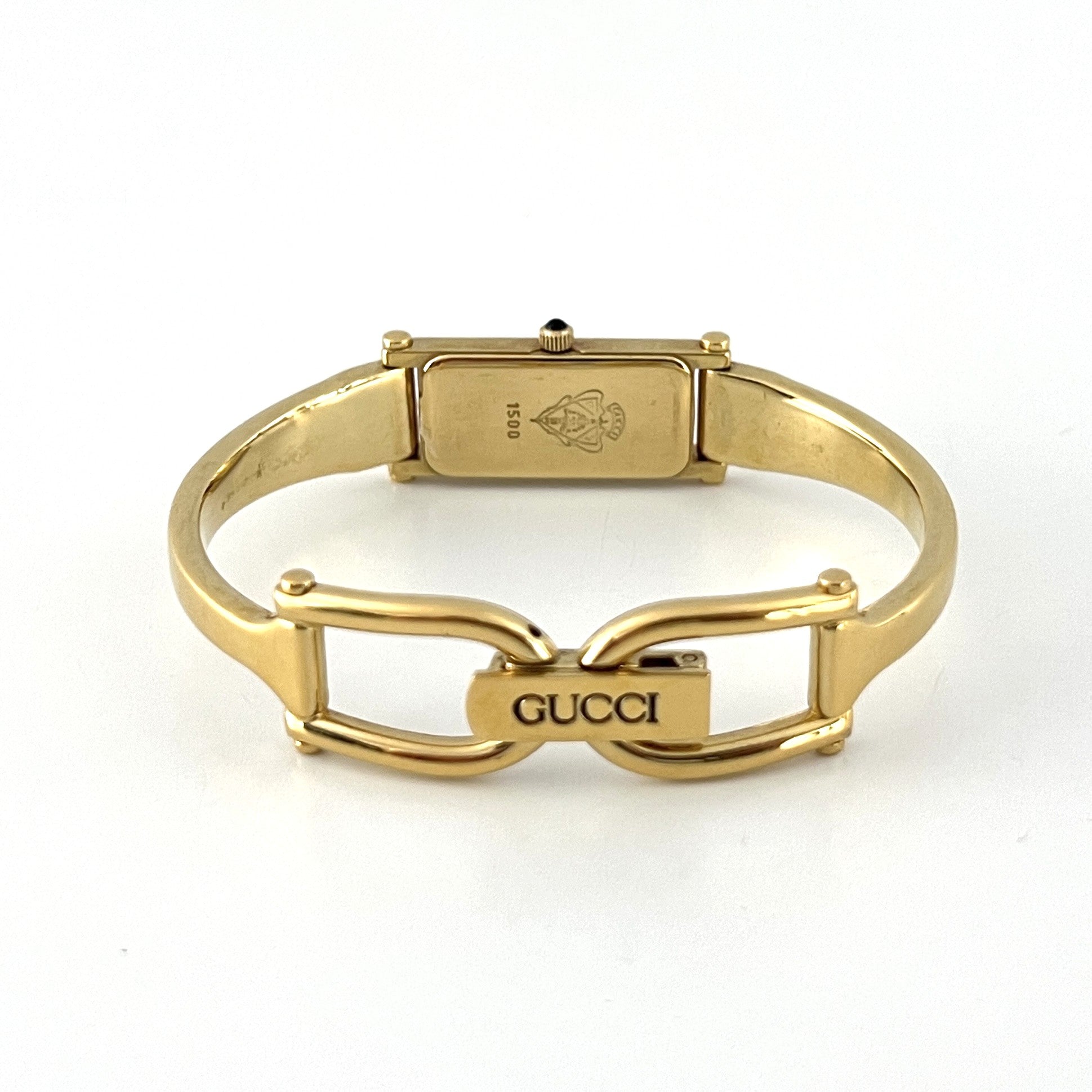 GUCCI 1500 Gold Plated Watch