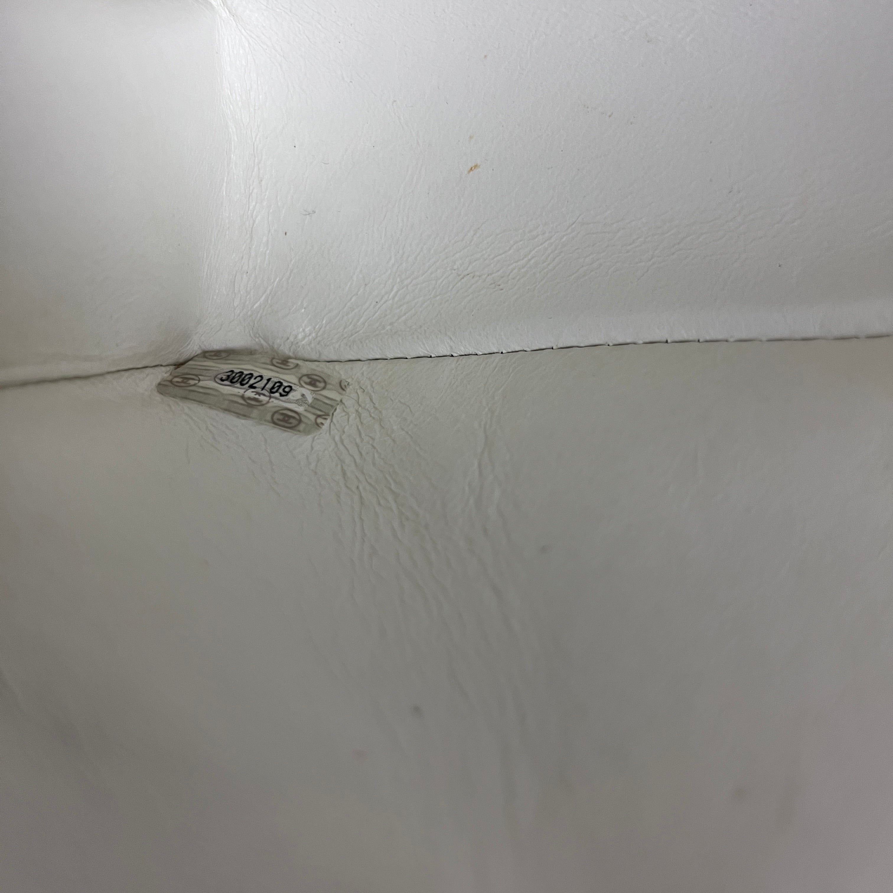 Sac à main CHANEL Timeless Classique Small Double Flap cuir d'agneau blanc