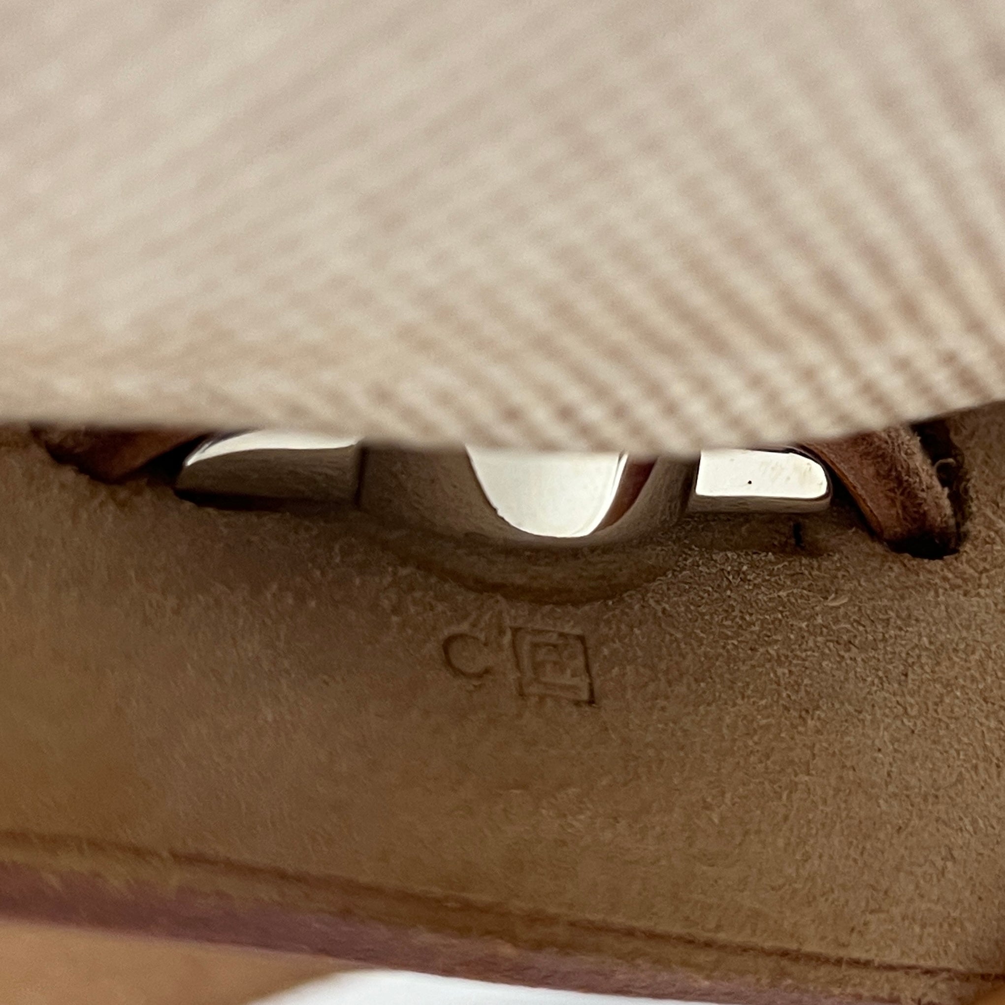 Sac à main HERMÈS Herbag 31 toile et cuir marron