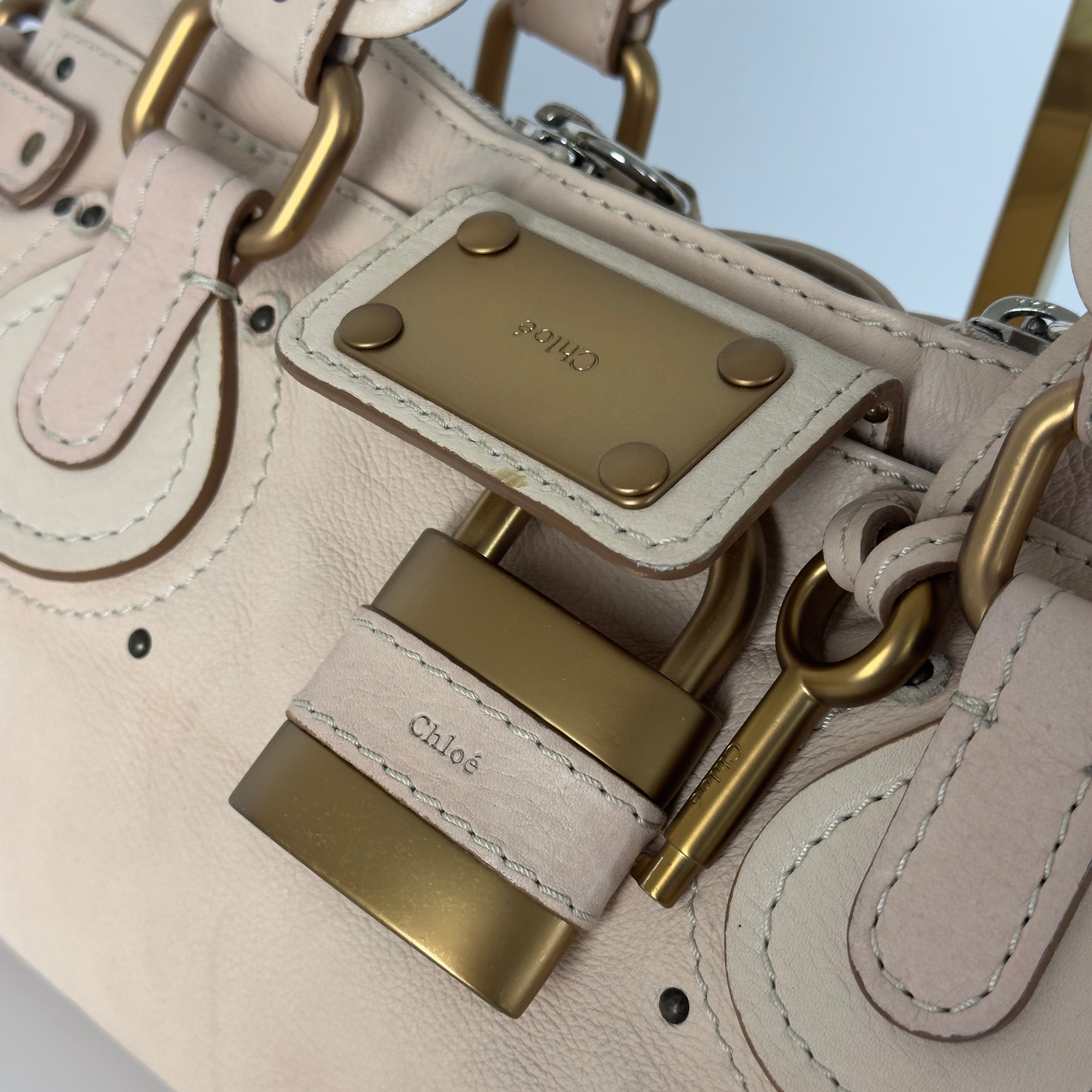 Sac à main CHLOÉ Paddington cuir