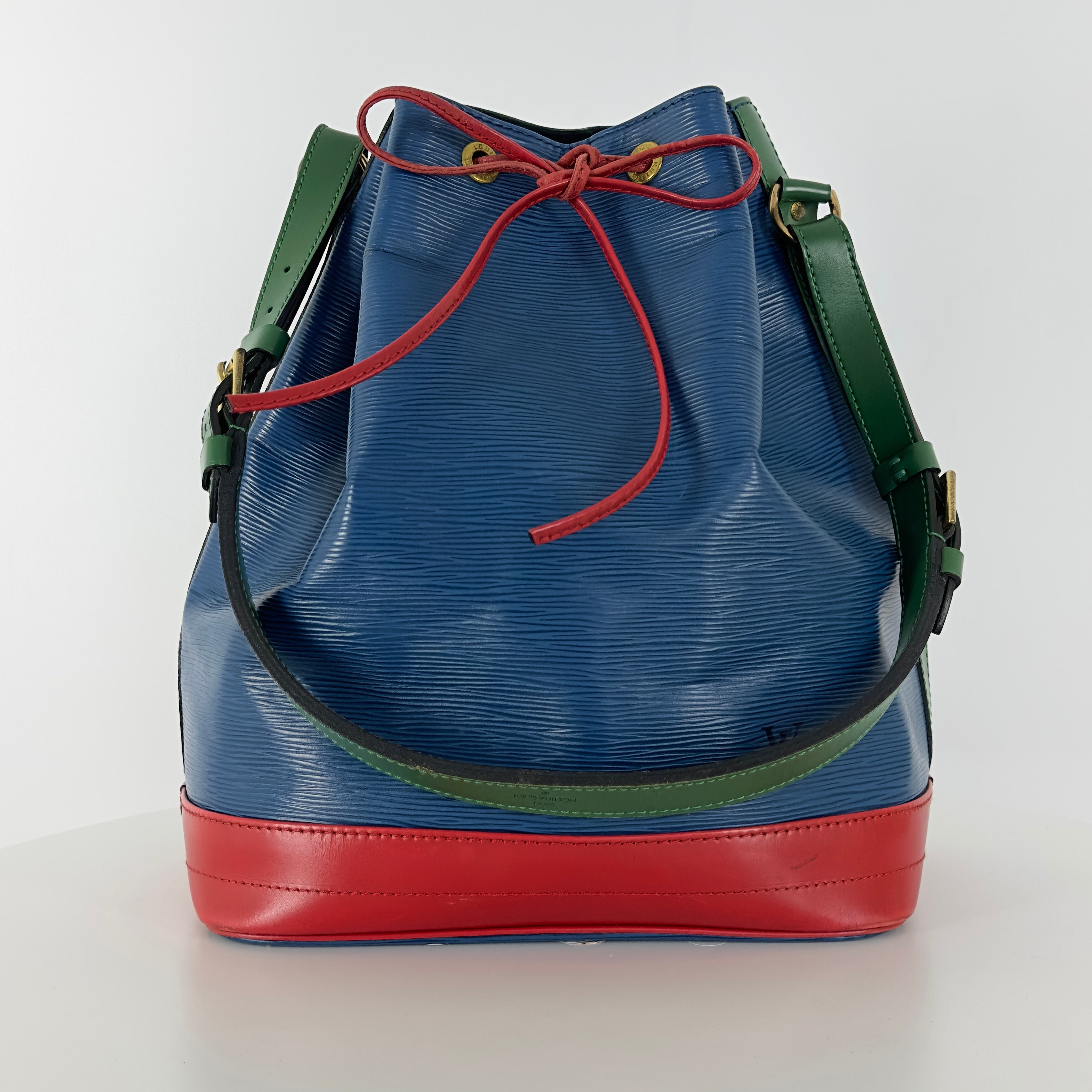 Sac à main LOUIS VUITTON Noé Grand cuir épi tricolore