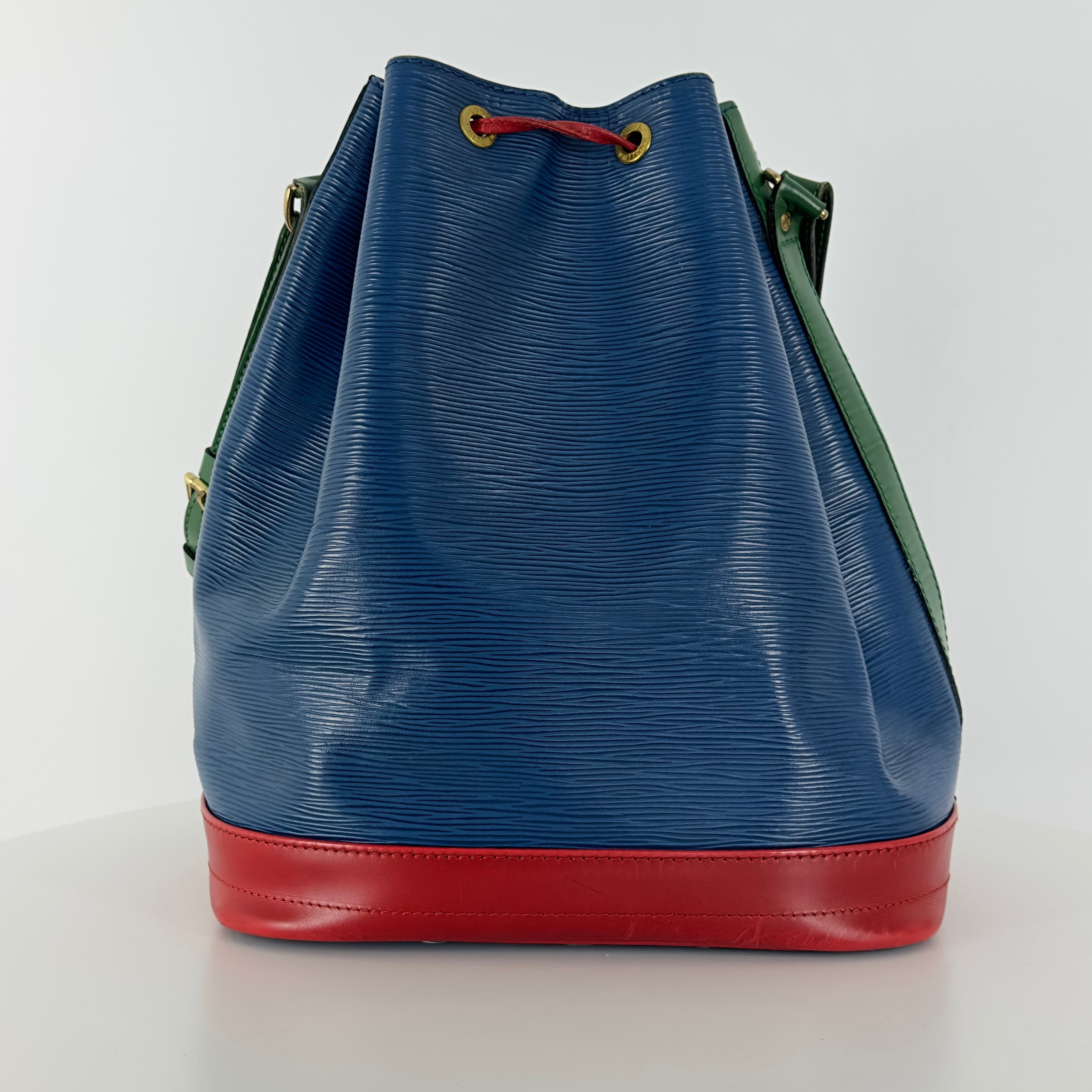 Sac à main LOUIS VUITTON Noé Grand cuir épi tricolore