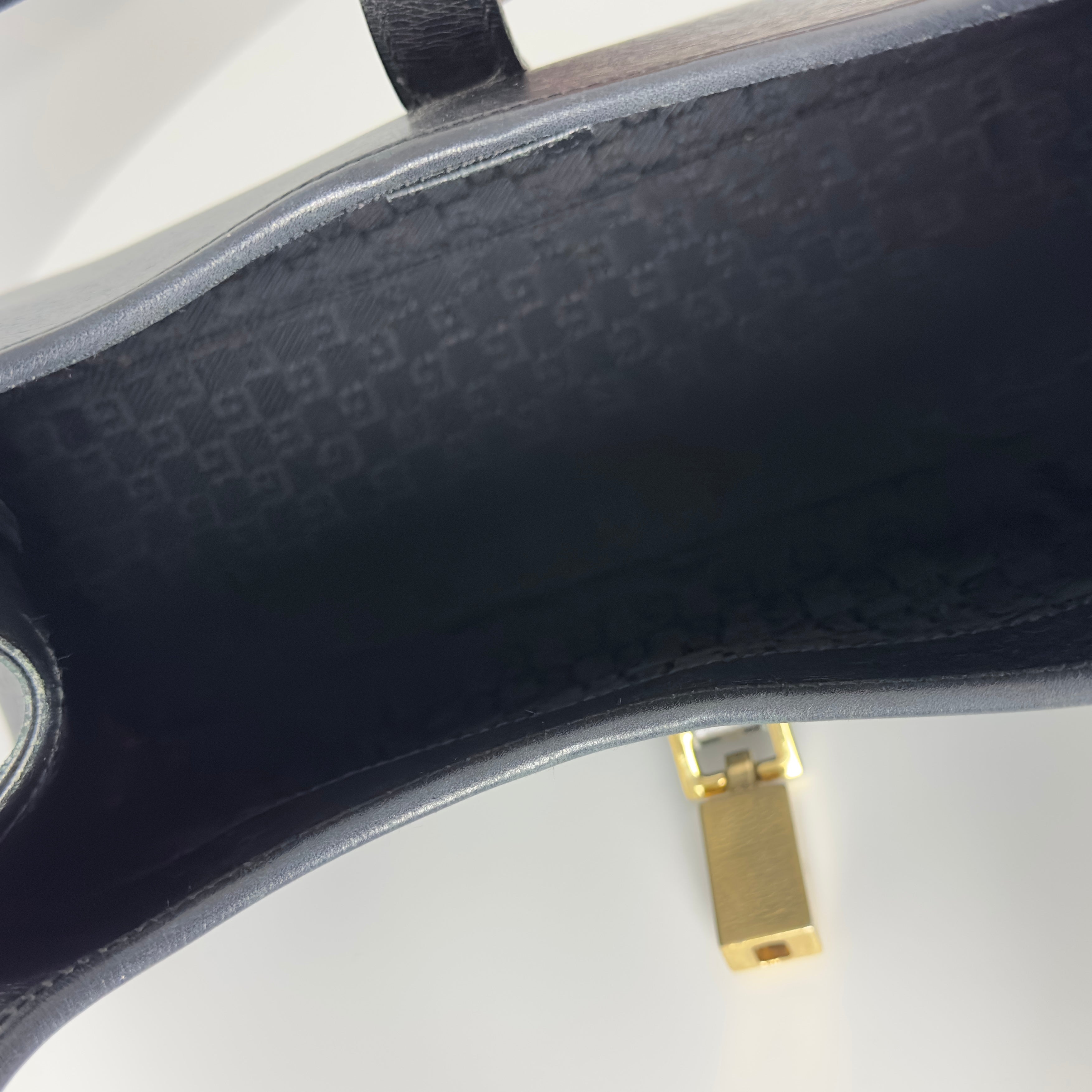 Sac à main GUCCI Jackie cuir noir