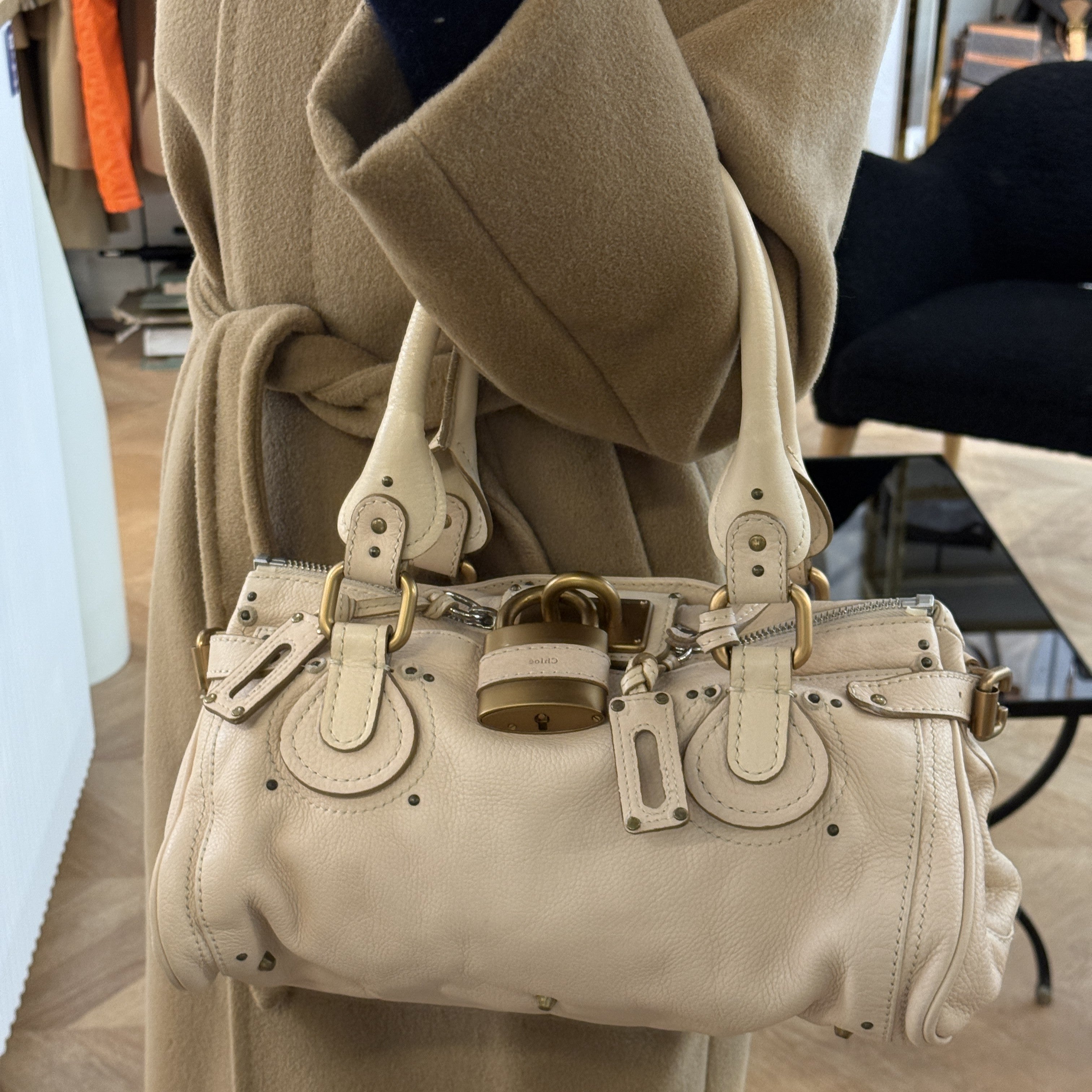 Sac à main CHLOÉ Paddington cuir