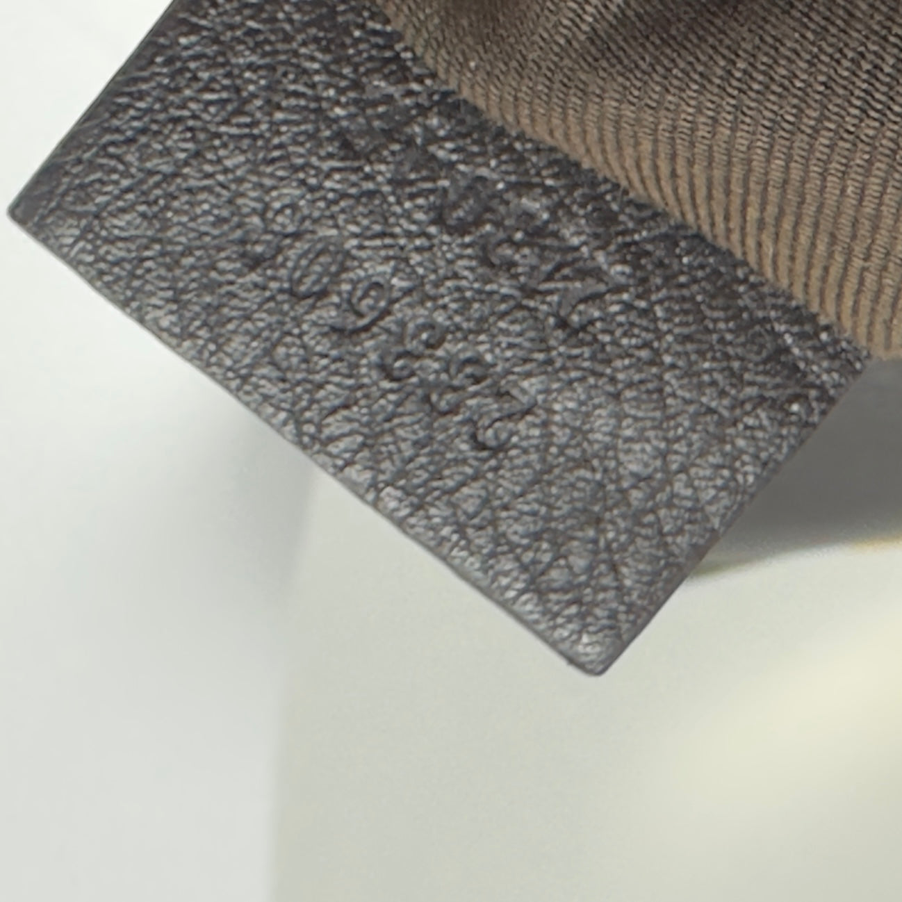 GUCCI Hobo Sherry handbag in brown canvas and leather