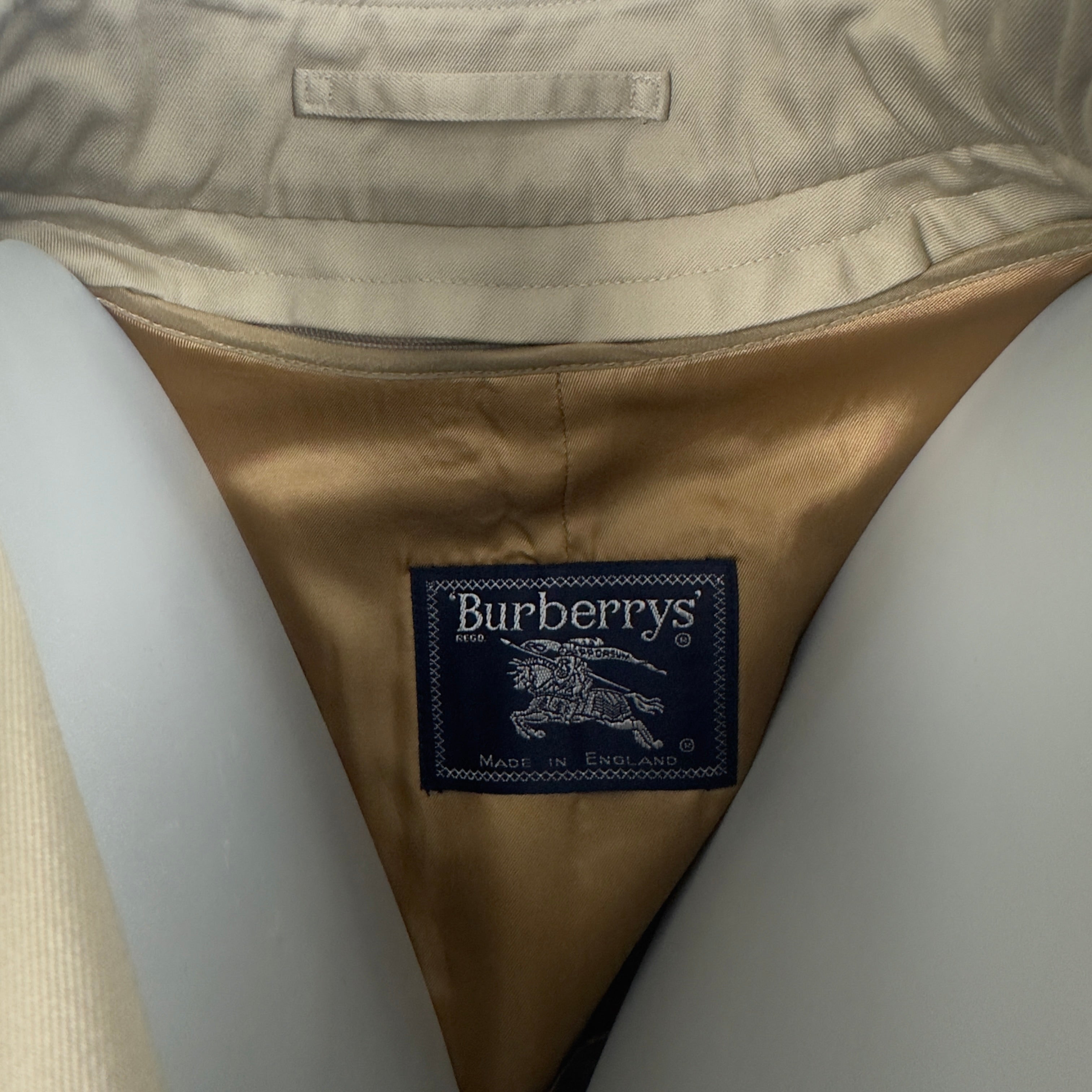 Trench Coat BURBERRY M coton beige