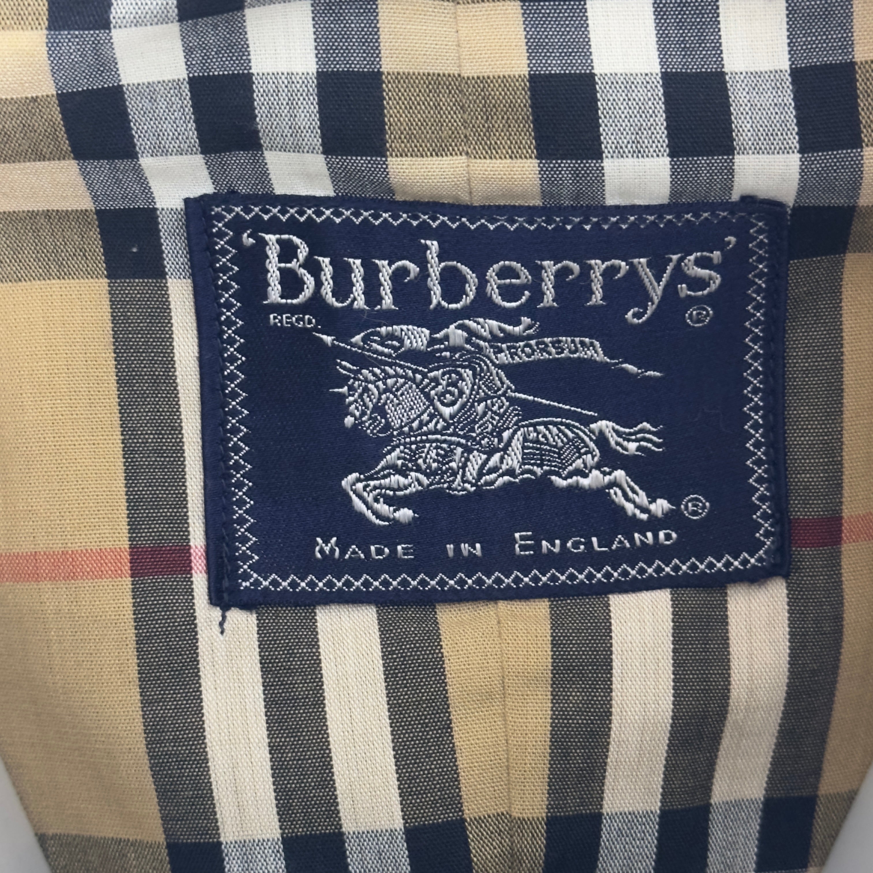 Trench Coat BURBERRY S coton beige