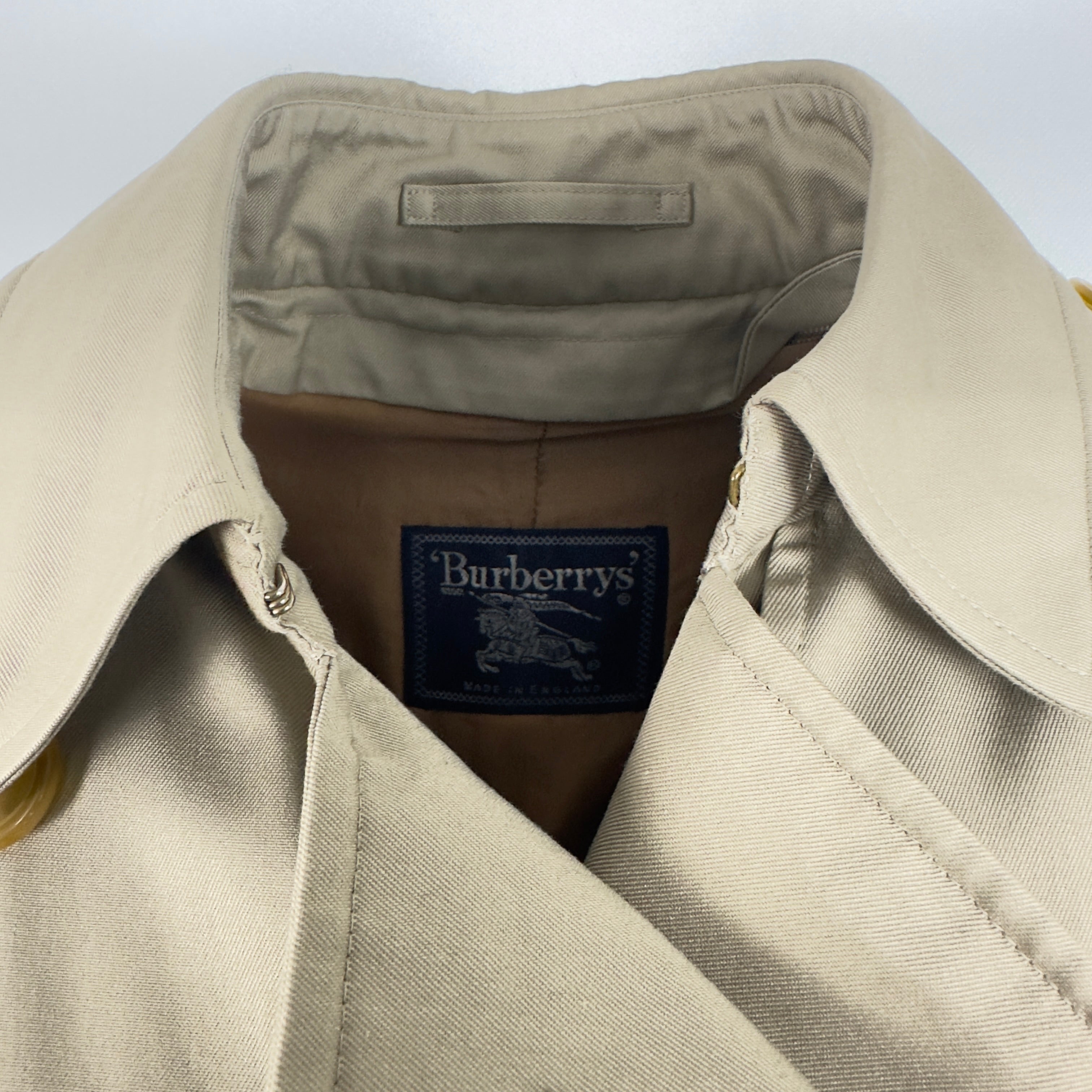 Trench Coat BURBERRY M coton beige