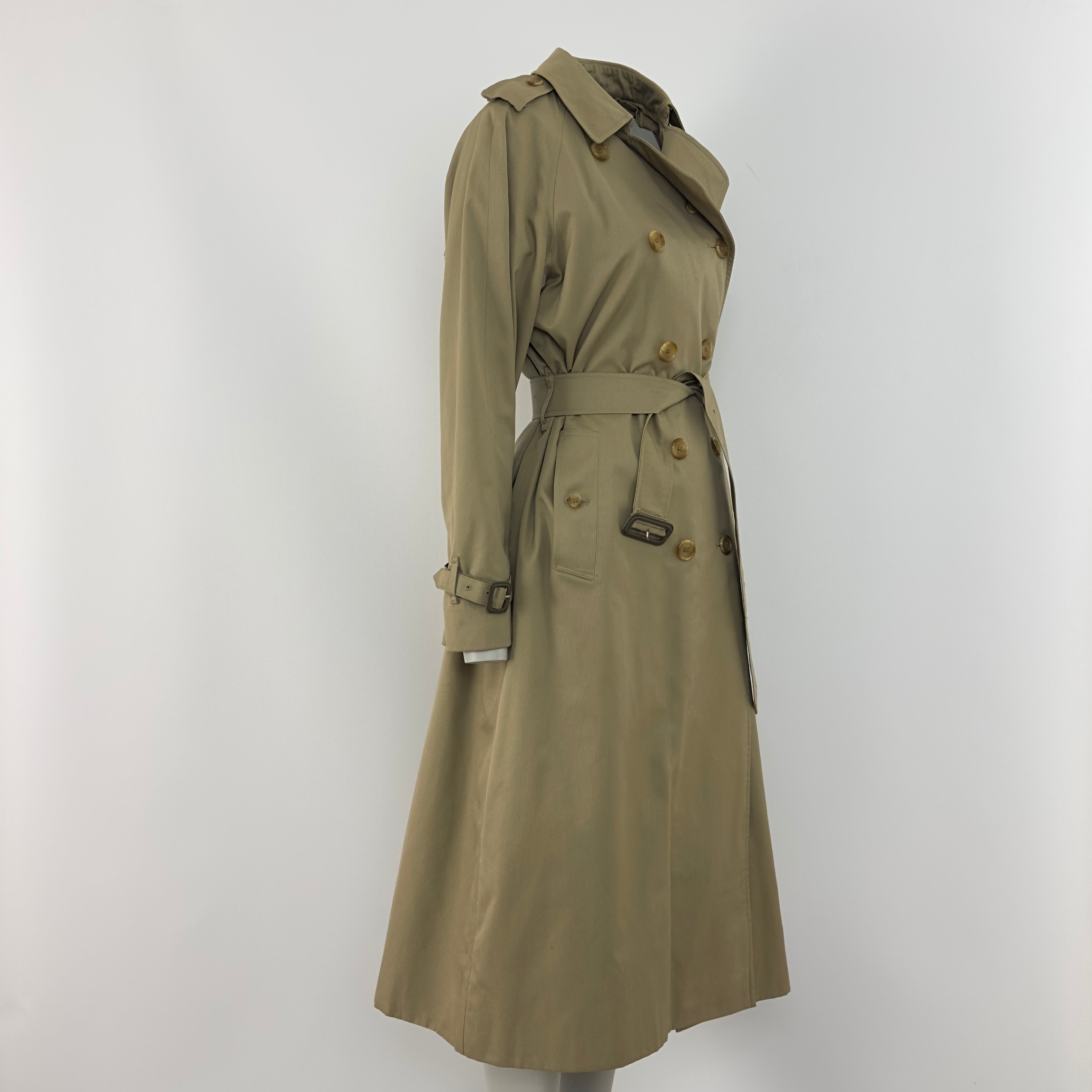 Trench Coat BURBERRY S coton beige