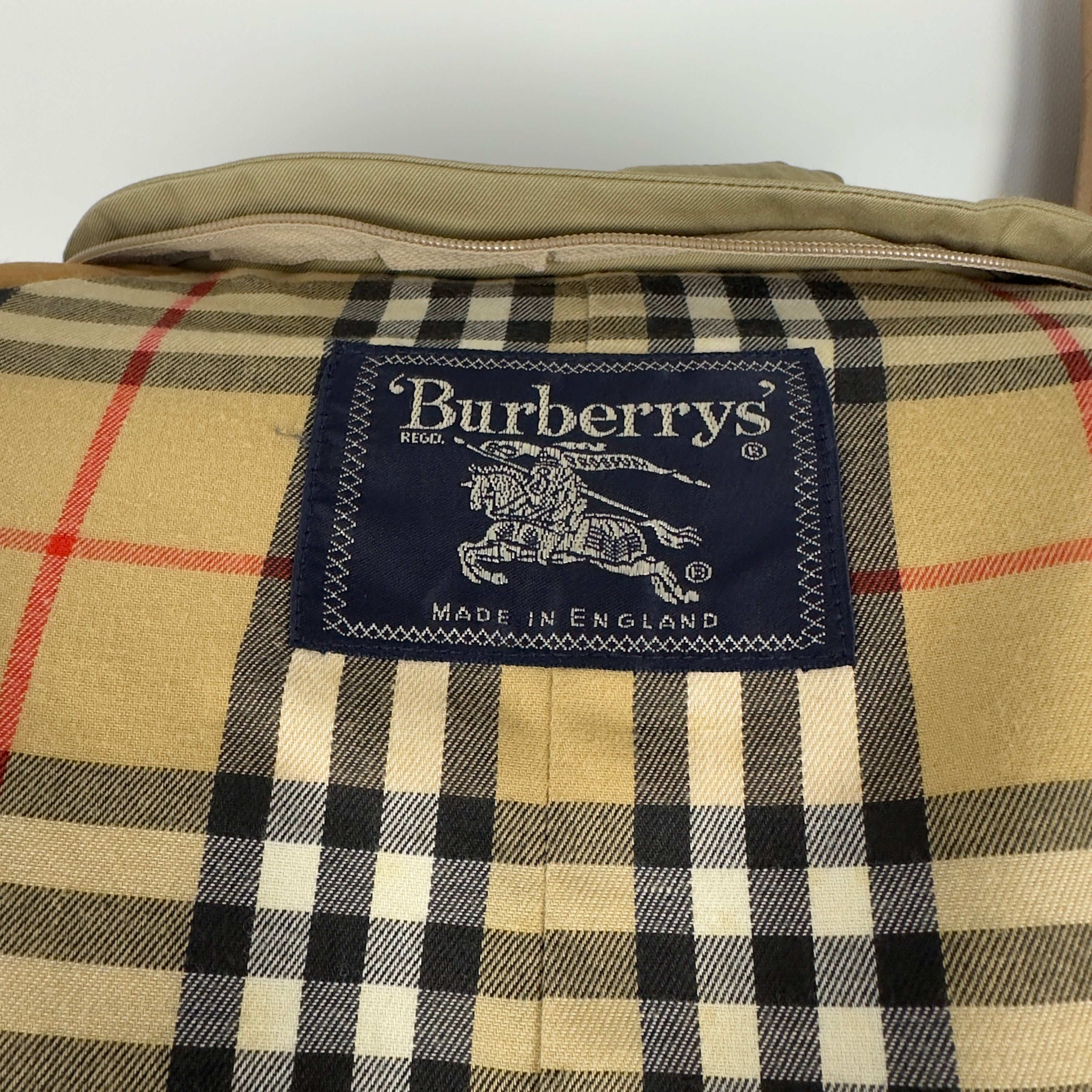 Trench Coat BURBERRY S coton beige