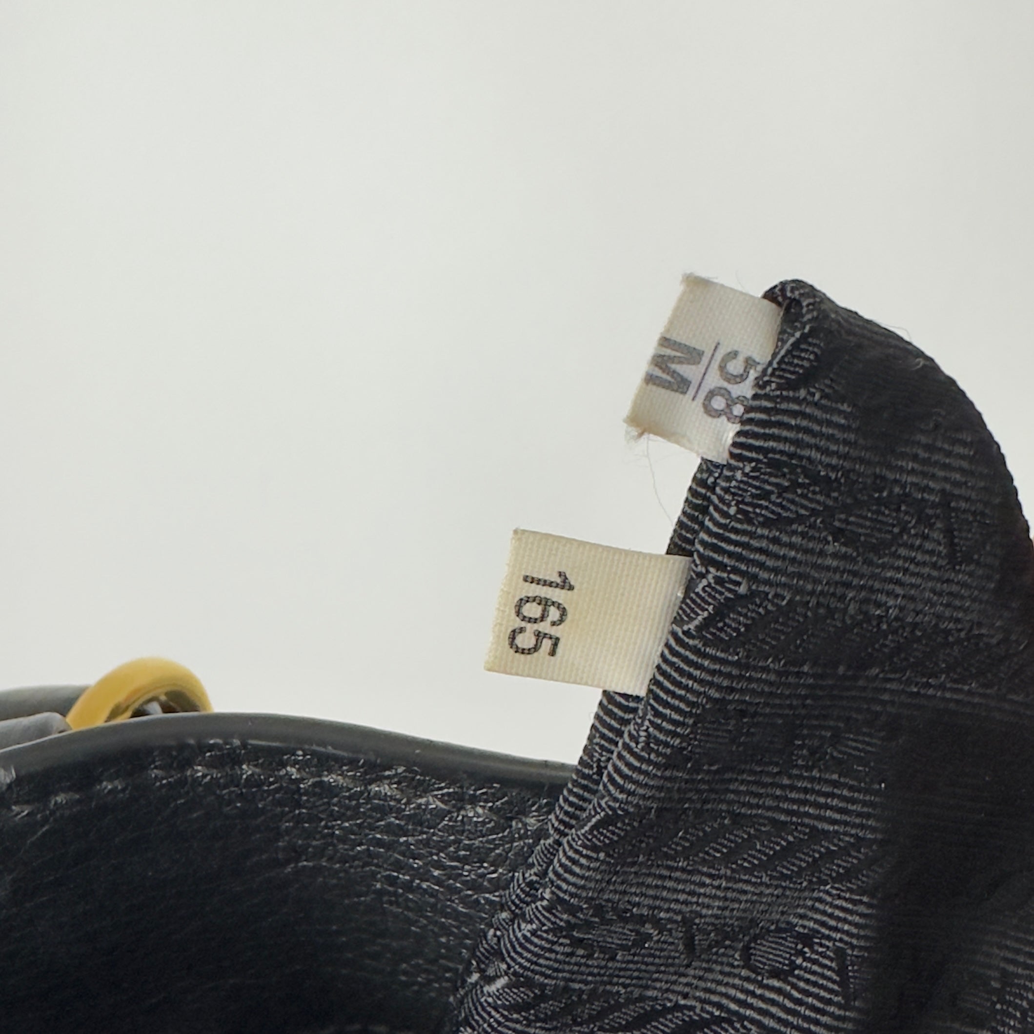 PRADA Daino black leather handbag