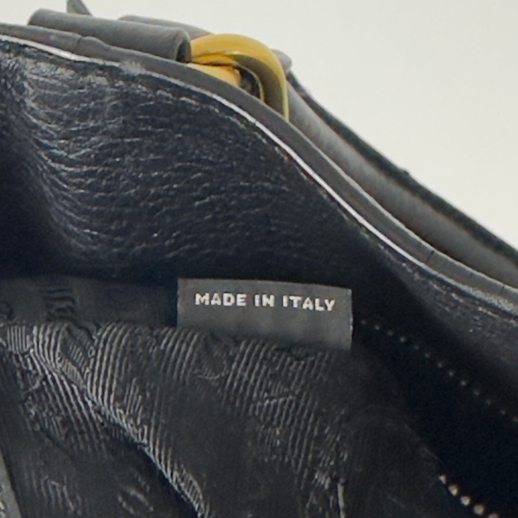 PRADA Daino black leather handbag