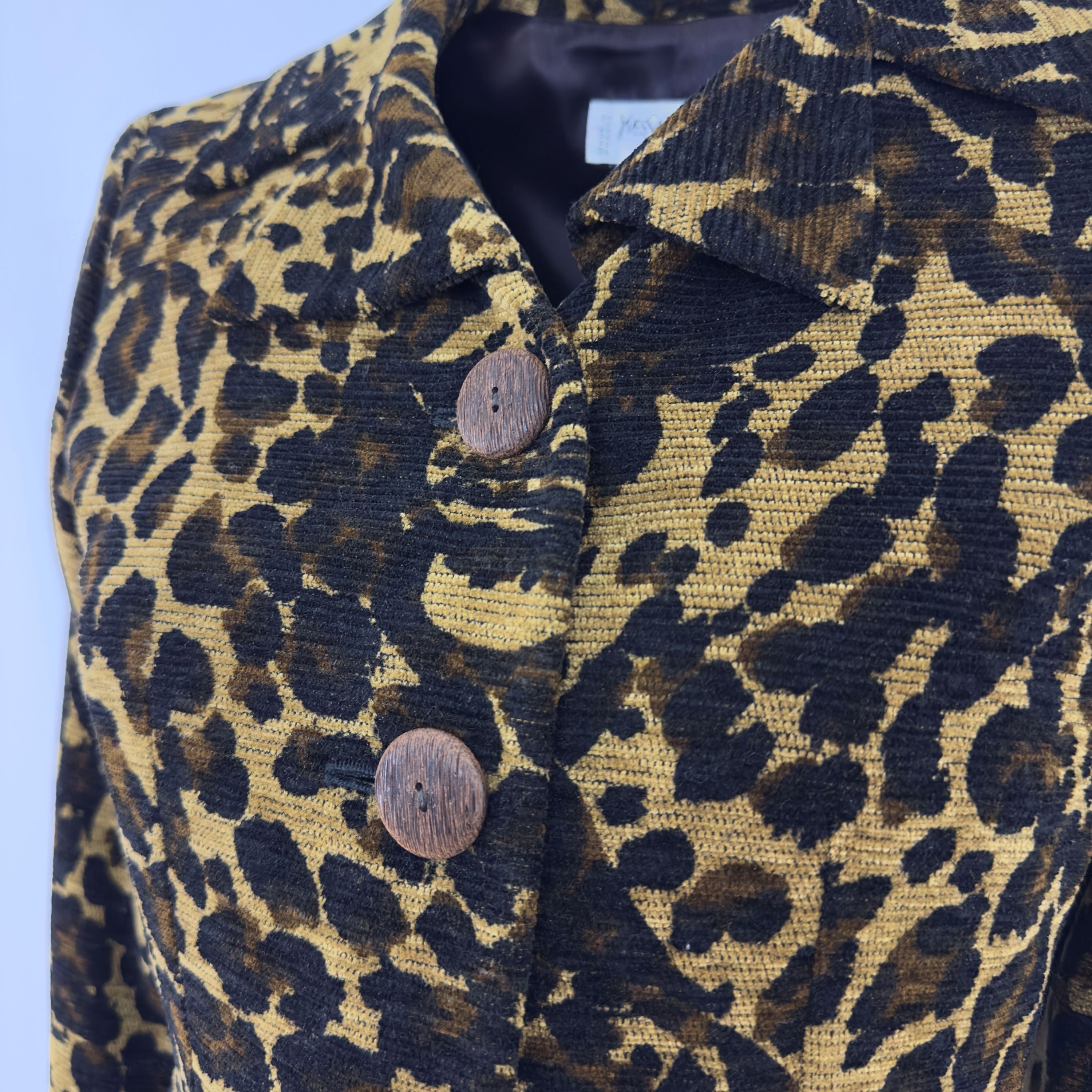 Veste YVES SAINT LAURENT S marron