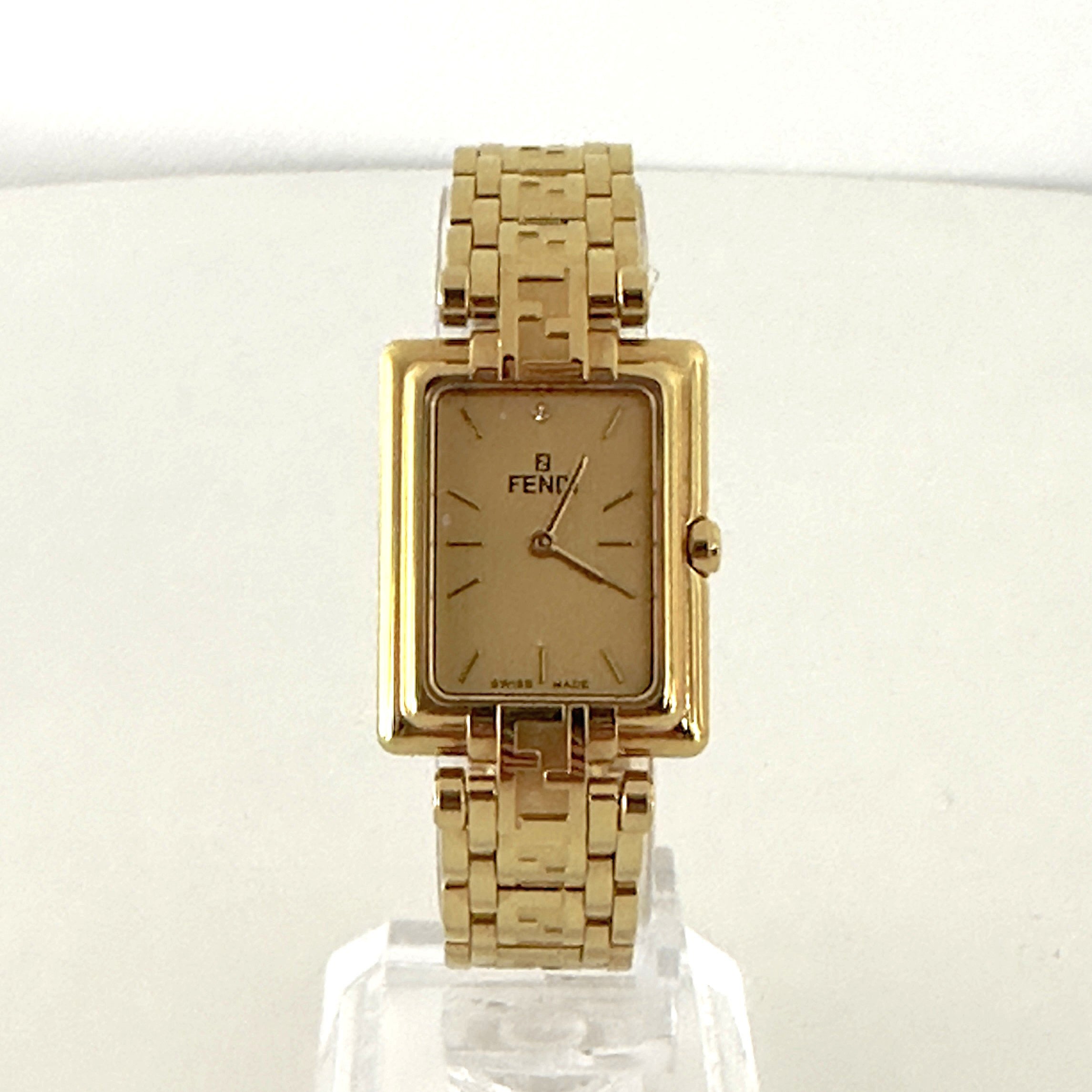 FENDI 730 L gold-plated watch