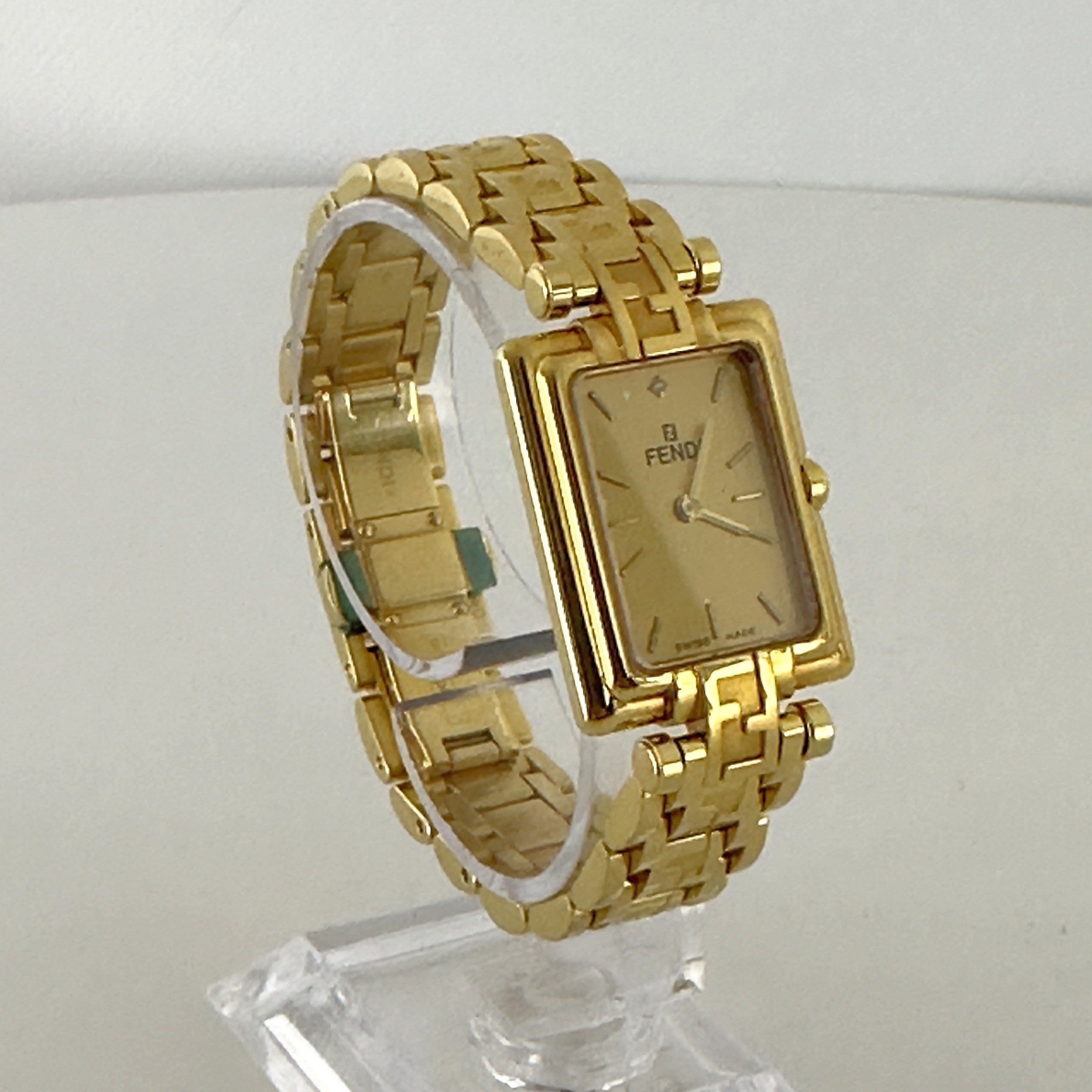 FENDI 730 L gold-plated watch
