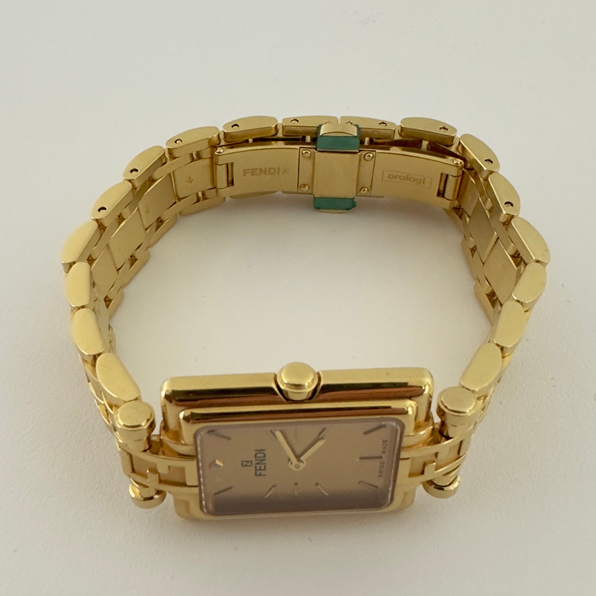 FENDI 730 L gold-plated watch