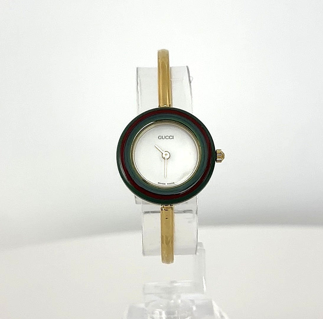GUCCI Play gold-plated watch