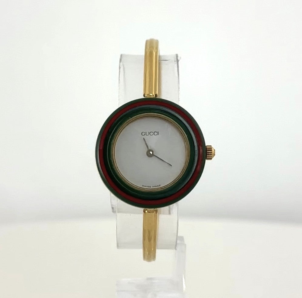 GUCCI Play gold-plated watch