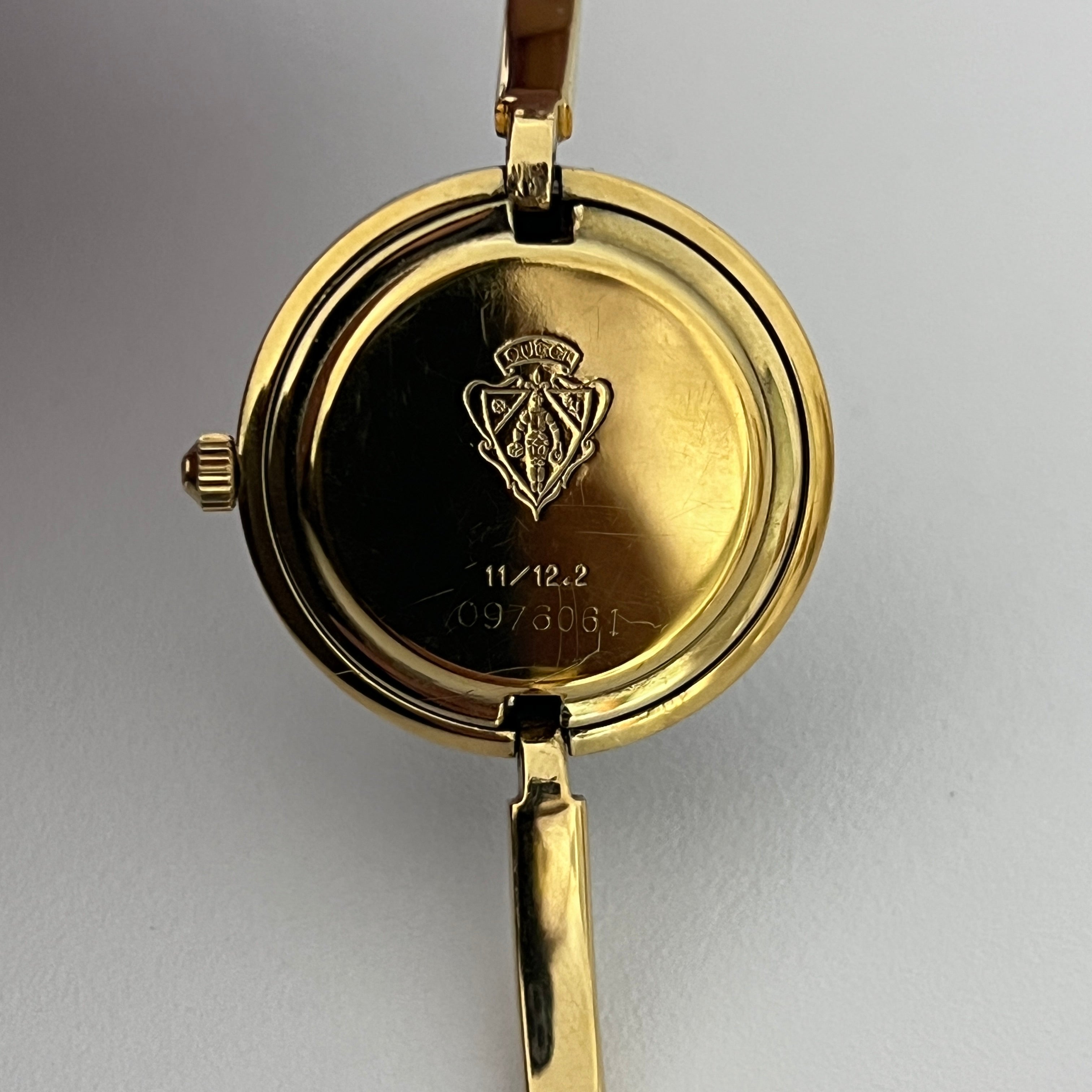 GUCCI Play gold-plated watch