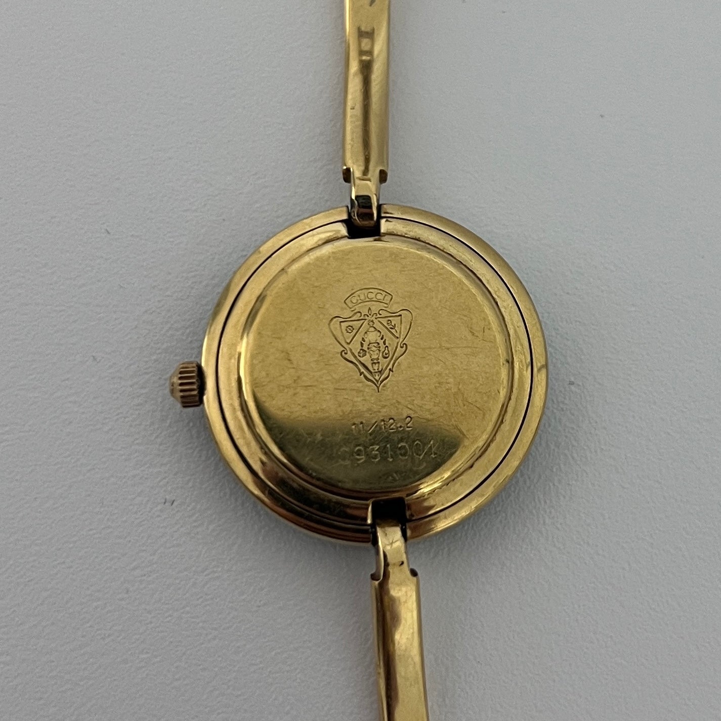 GUCCI Play gold-plated watch