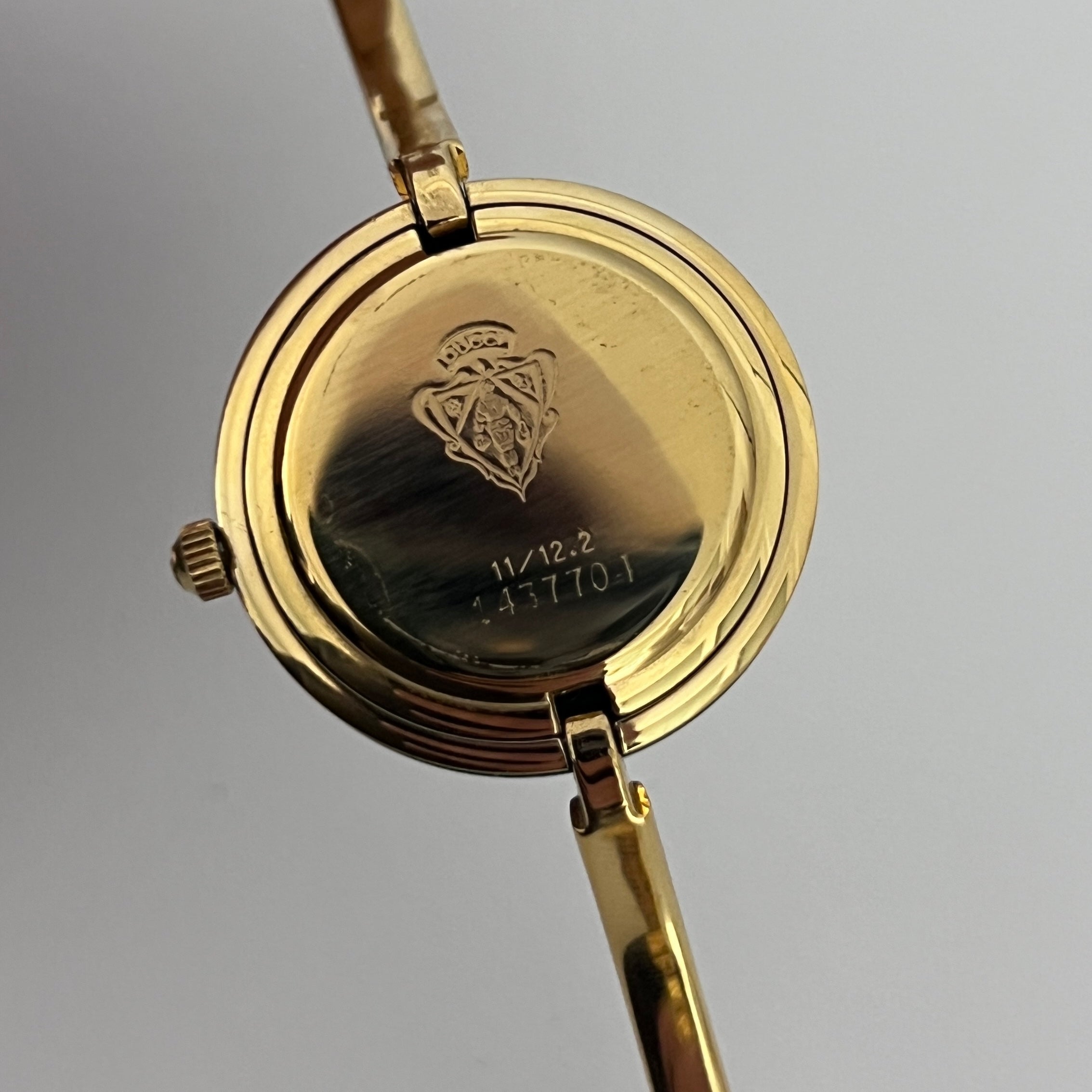 GUCCI Play gold-plated watch
