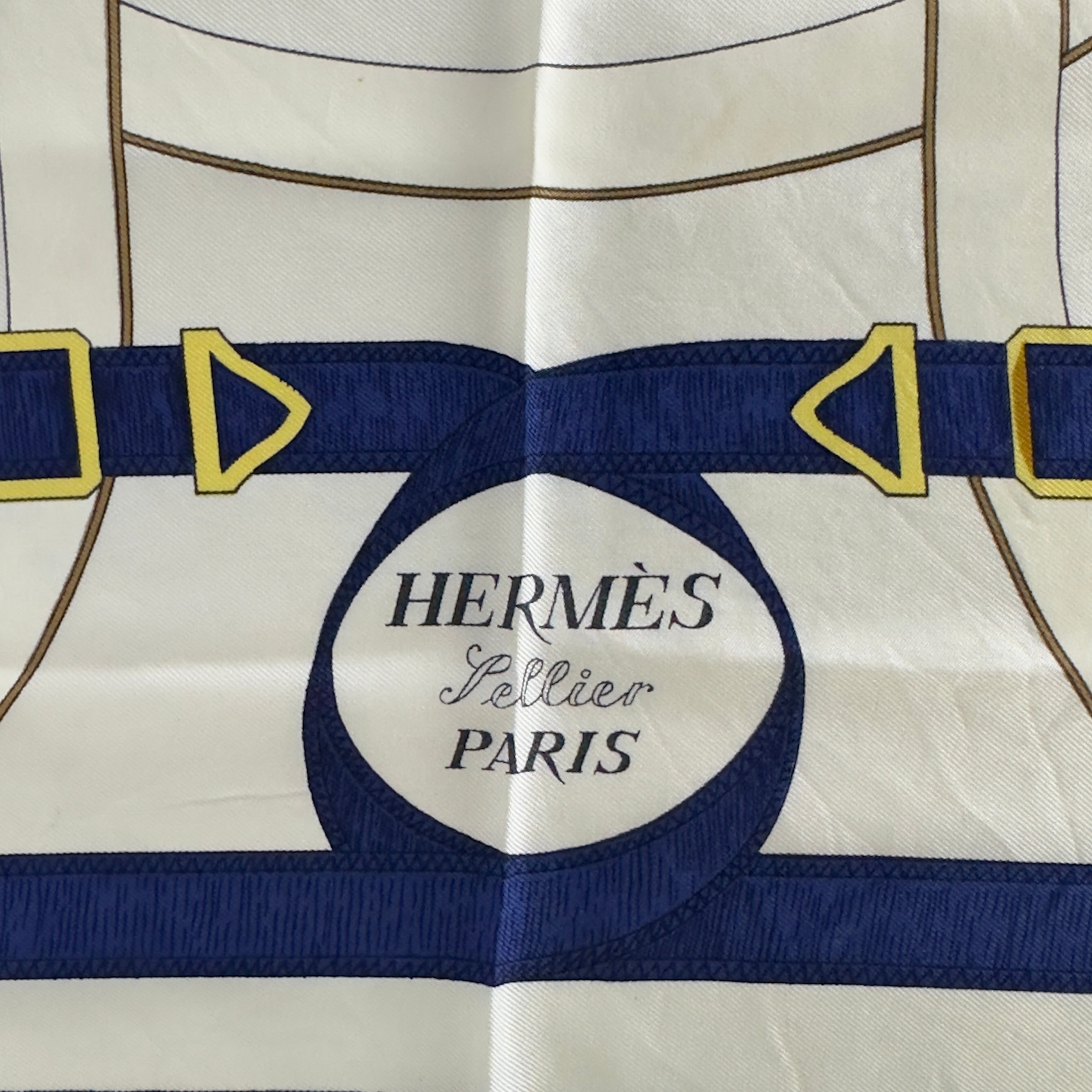 Carré HERMÈS Eperon d'or