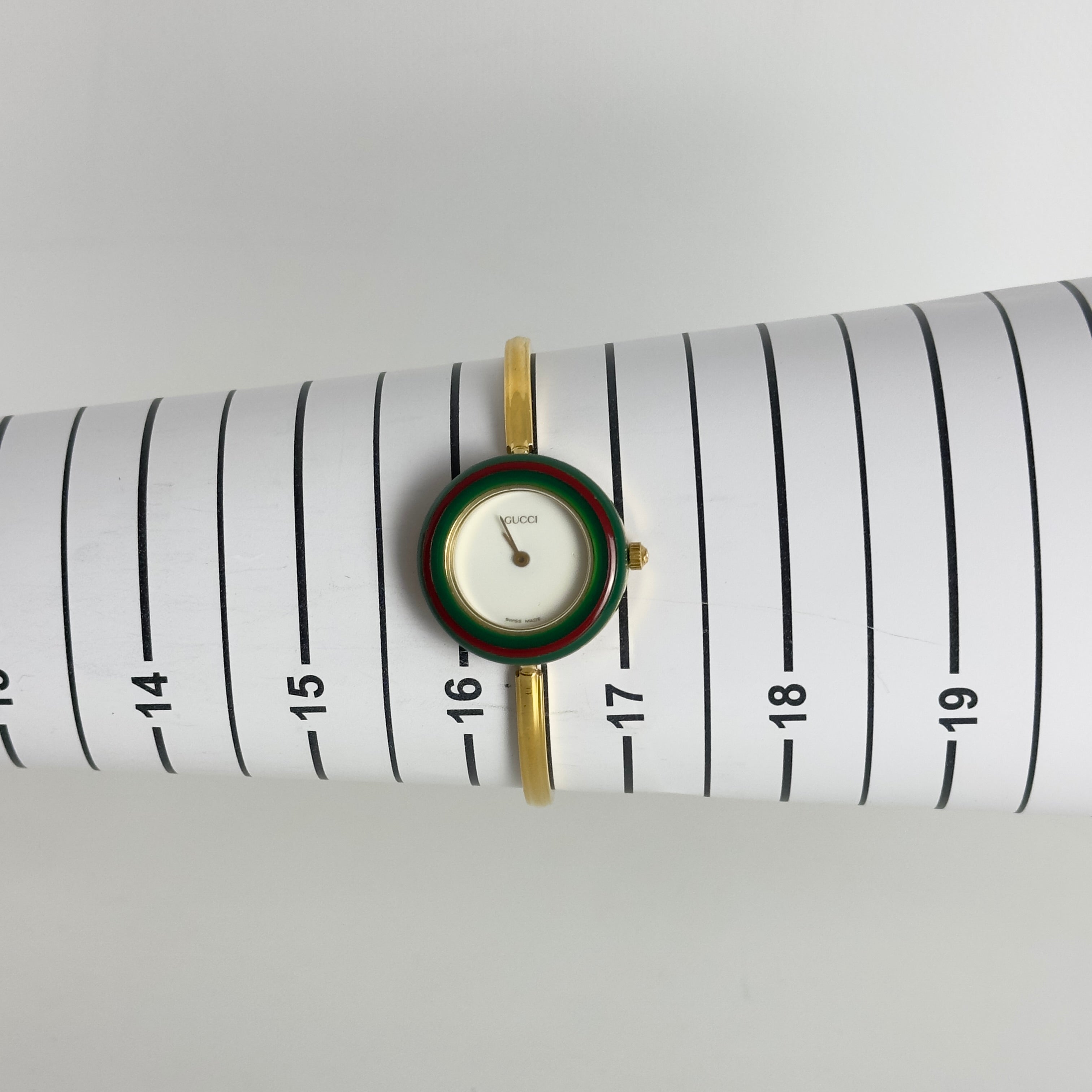 GUCCI Play gold-plated watch