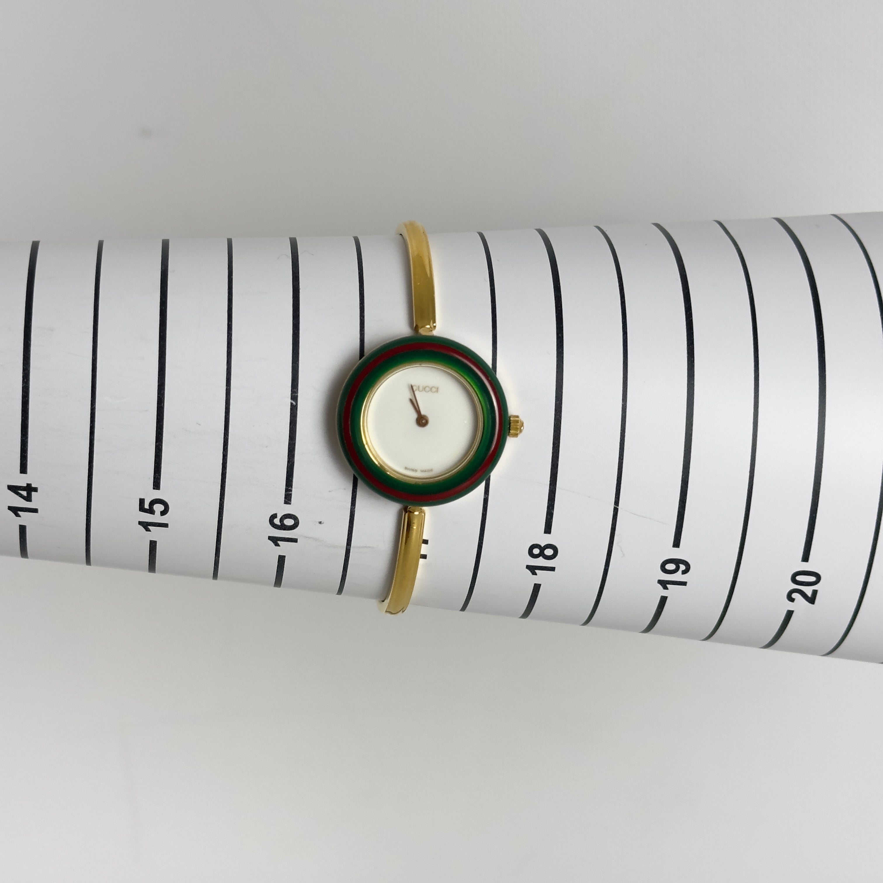 GUCCI Play gold-plated watch