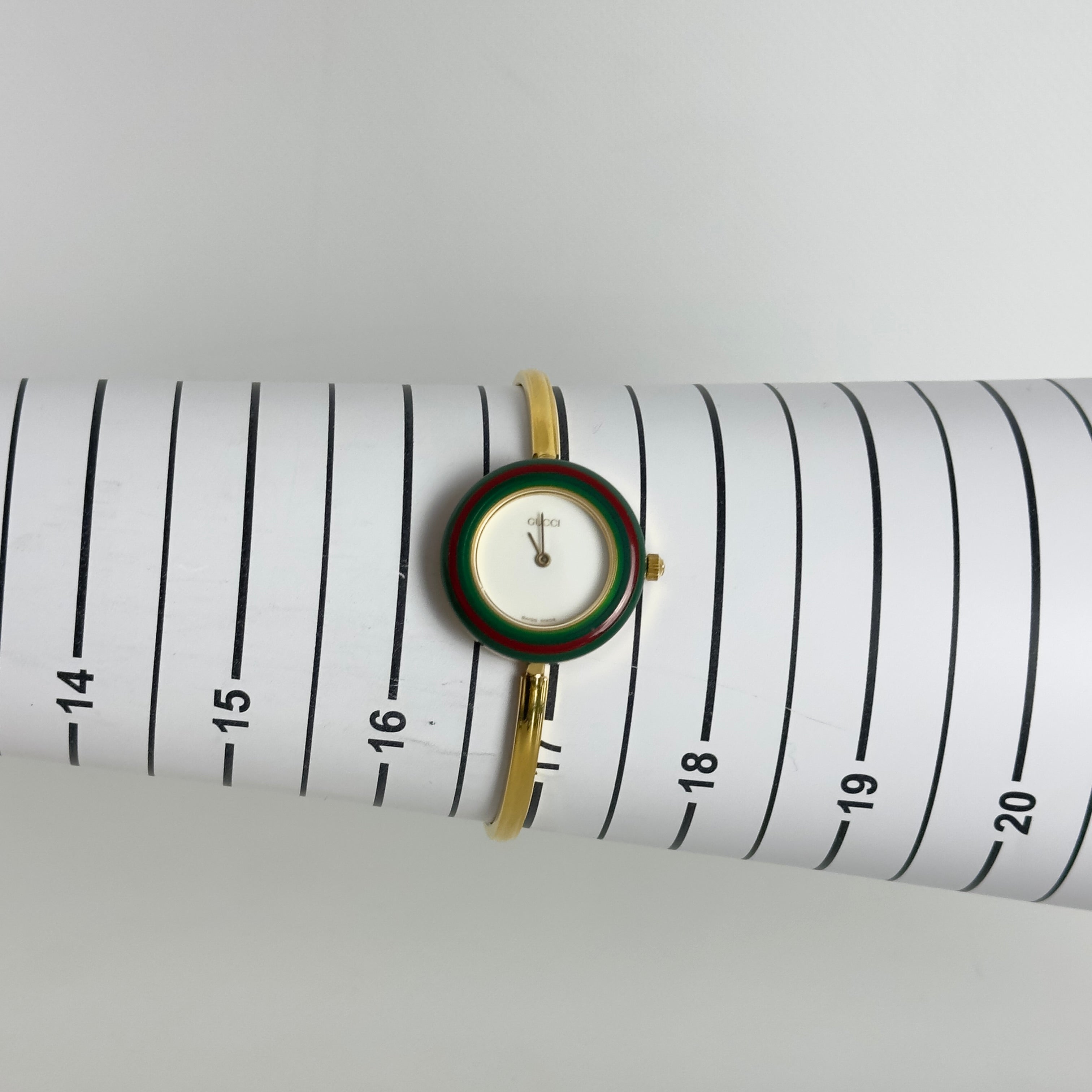 GUCCI Play gold-plated watch