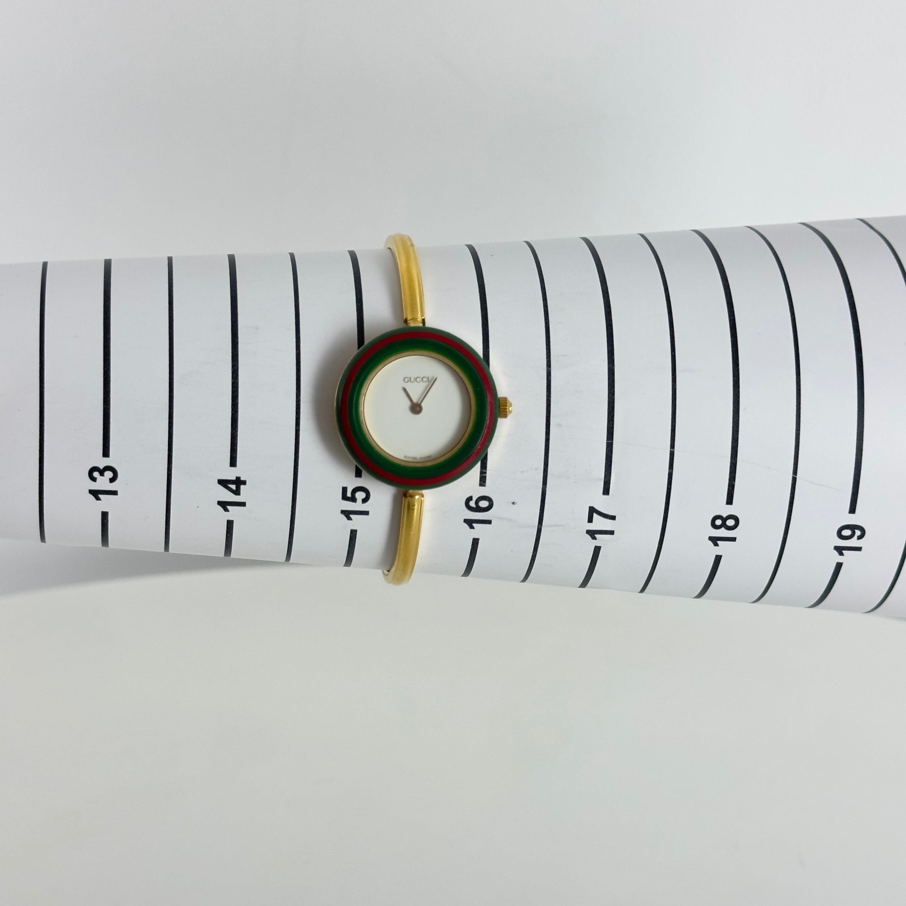 GUCCI Play gold-plated watch