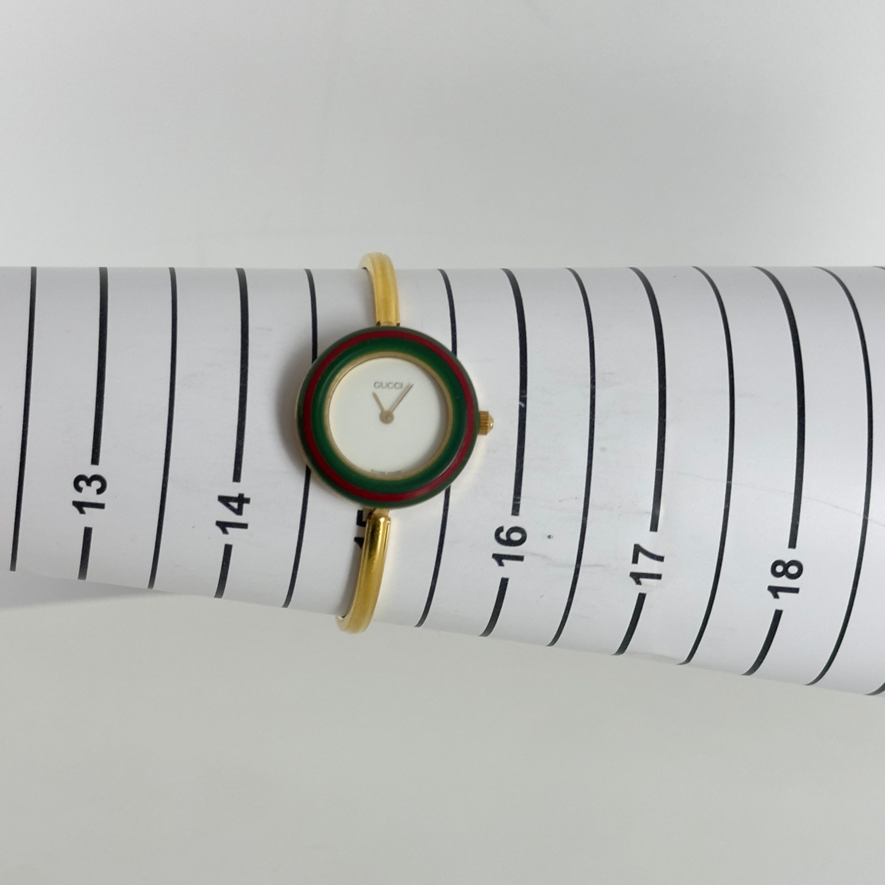 GUCCI Play gold-plated watch