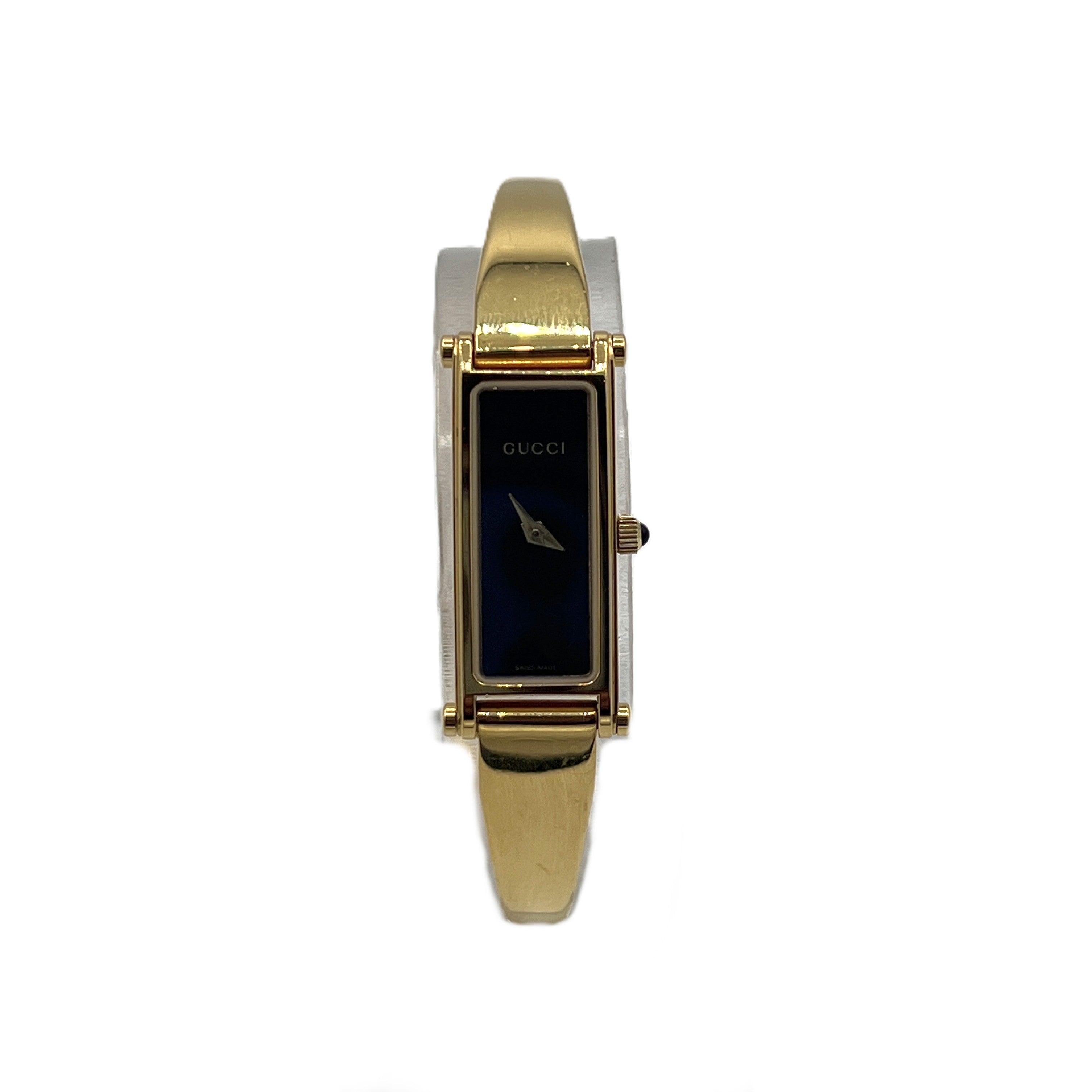 Montre GUCCI 1500 L plaqué or dorée