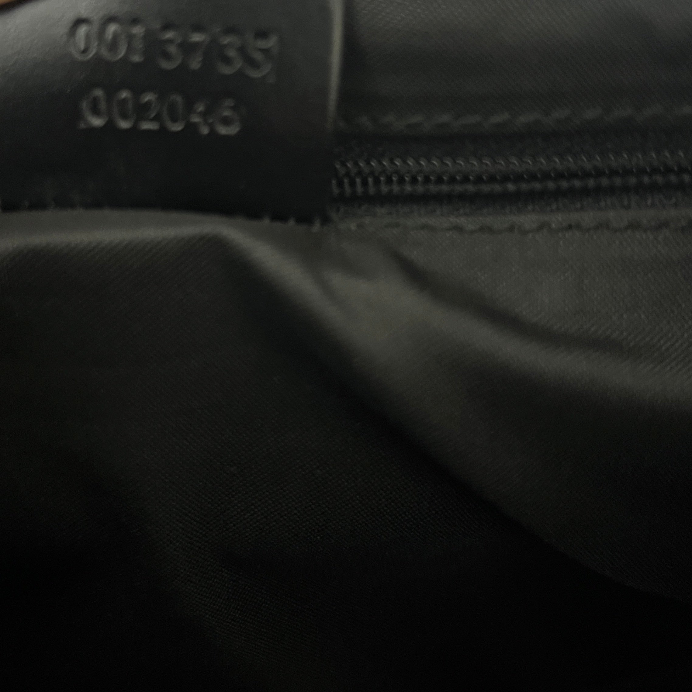 GUCCI Jackie Small Bag black canvas and leather