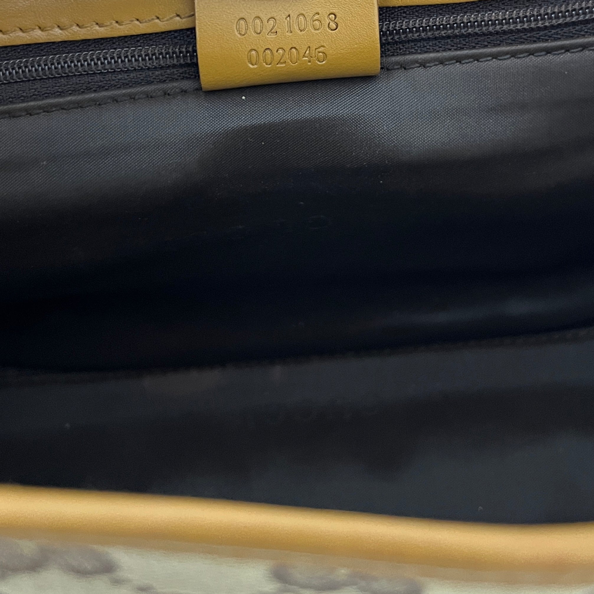 Sac GUCCI Jackie Small toile et cuir marron